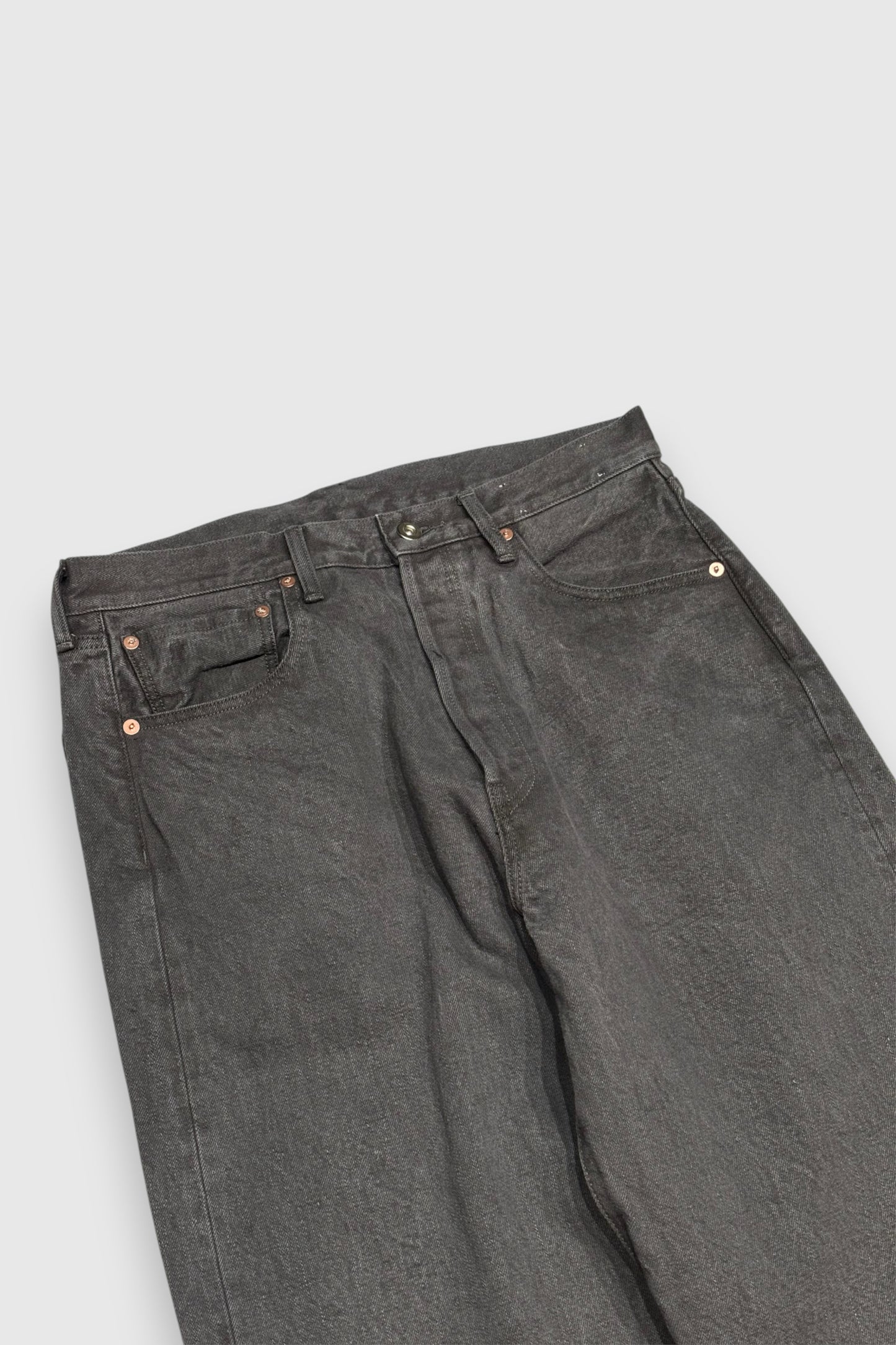 【YOKO SAKAMOTO】5POCKET STRAIGHT PANTS ( SUMI INK )
