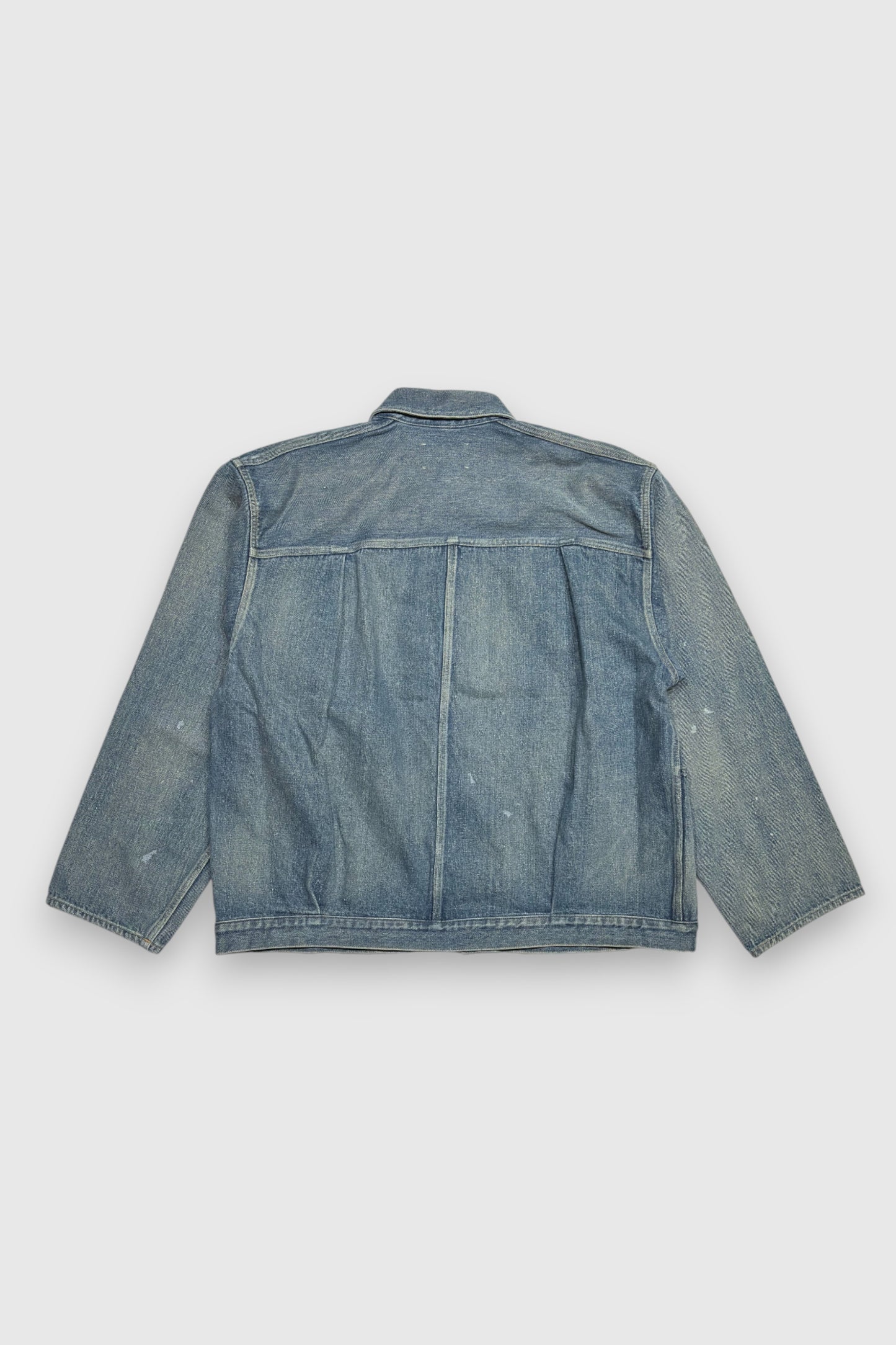 【YOKO SAKAMOTO】PLEATS JACKET ( FADE INDIGO )
