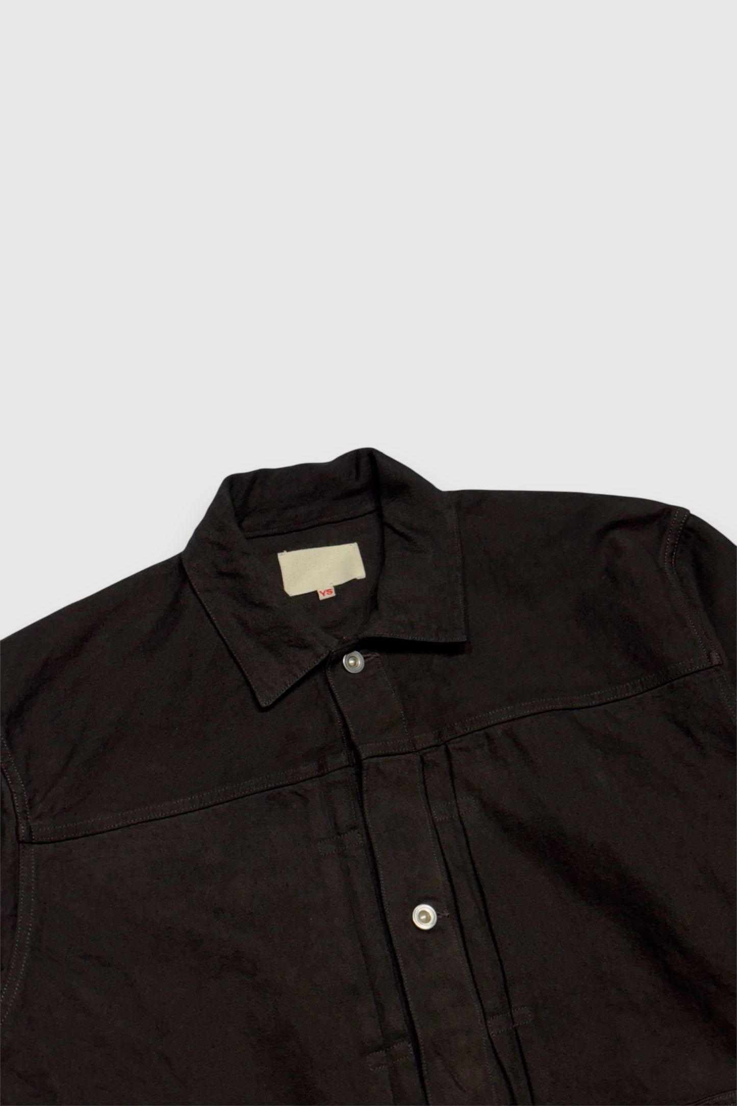 【YOKO SAKAMOTO】PLEATS JACKET ( KAKISHIBU )