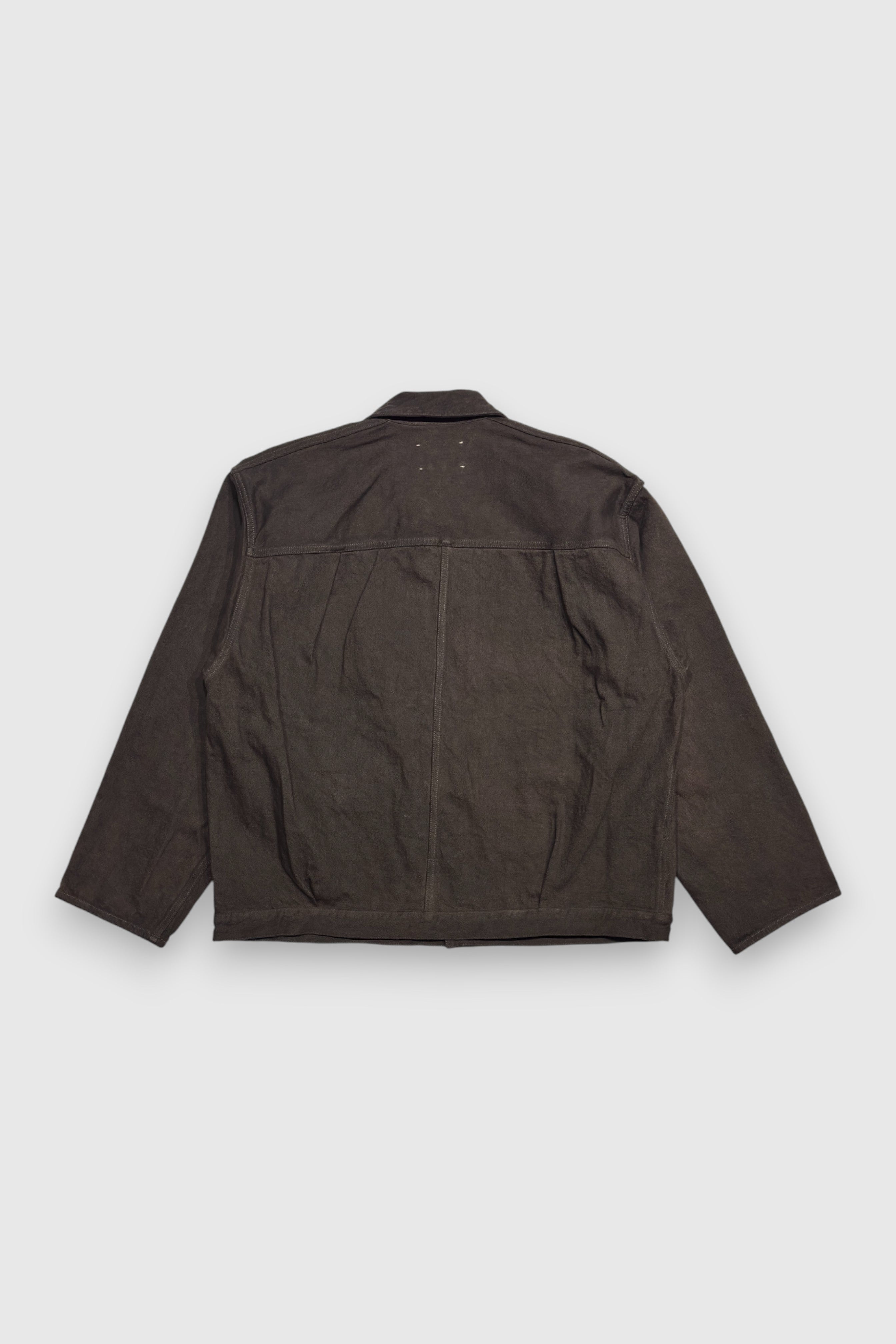 YOKO SAKAMOTO】PLEATS JACKET (KAKISHIBU) – NOUNZ