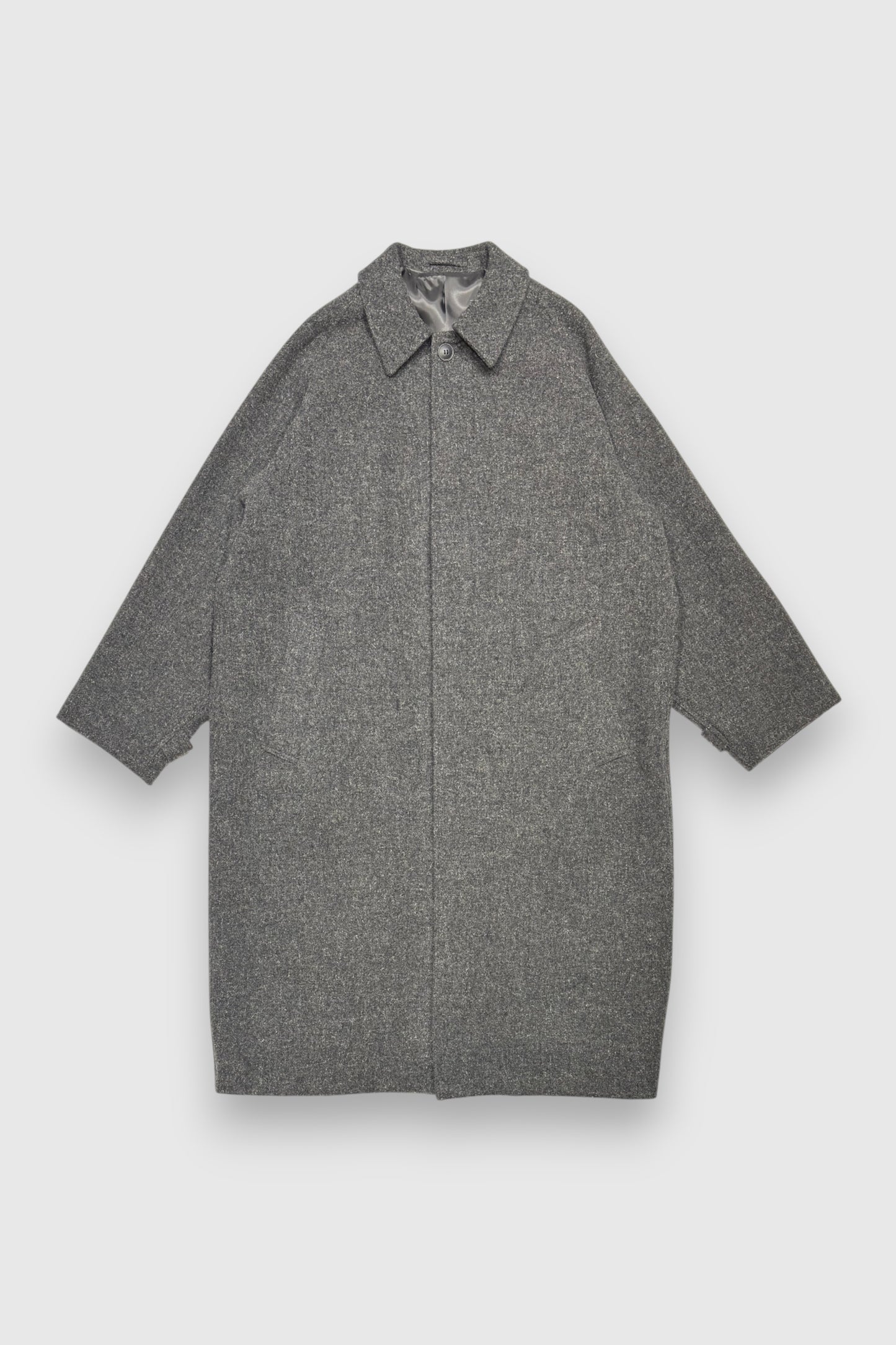 【YOKO SAKAMOTO】BAL COLLAR COAT (CHARCOAL GRAY)