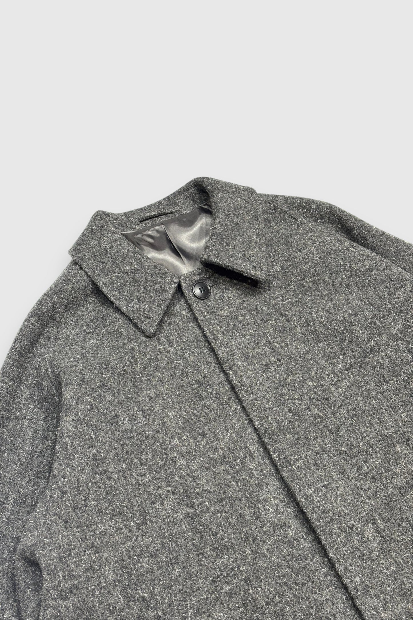 【YOKO SAKAMOTO】BAL COLLAR COAT (CHARCOAL GRAY)