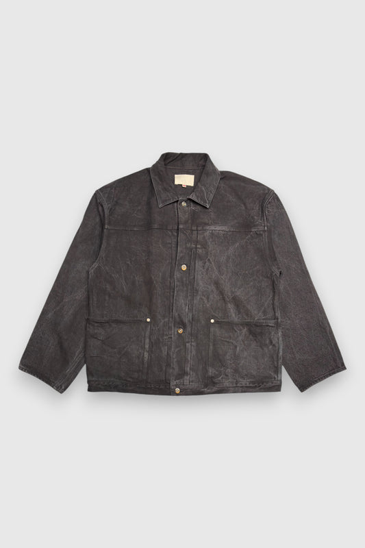 【YOKO SAKAMOTO】PLEATS JACKET ( SUMI INK )