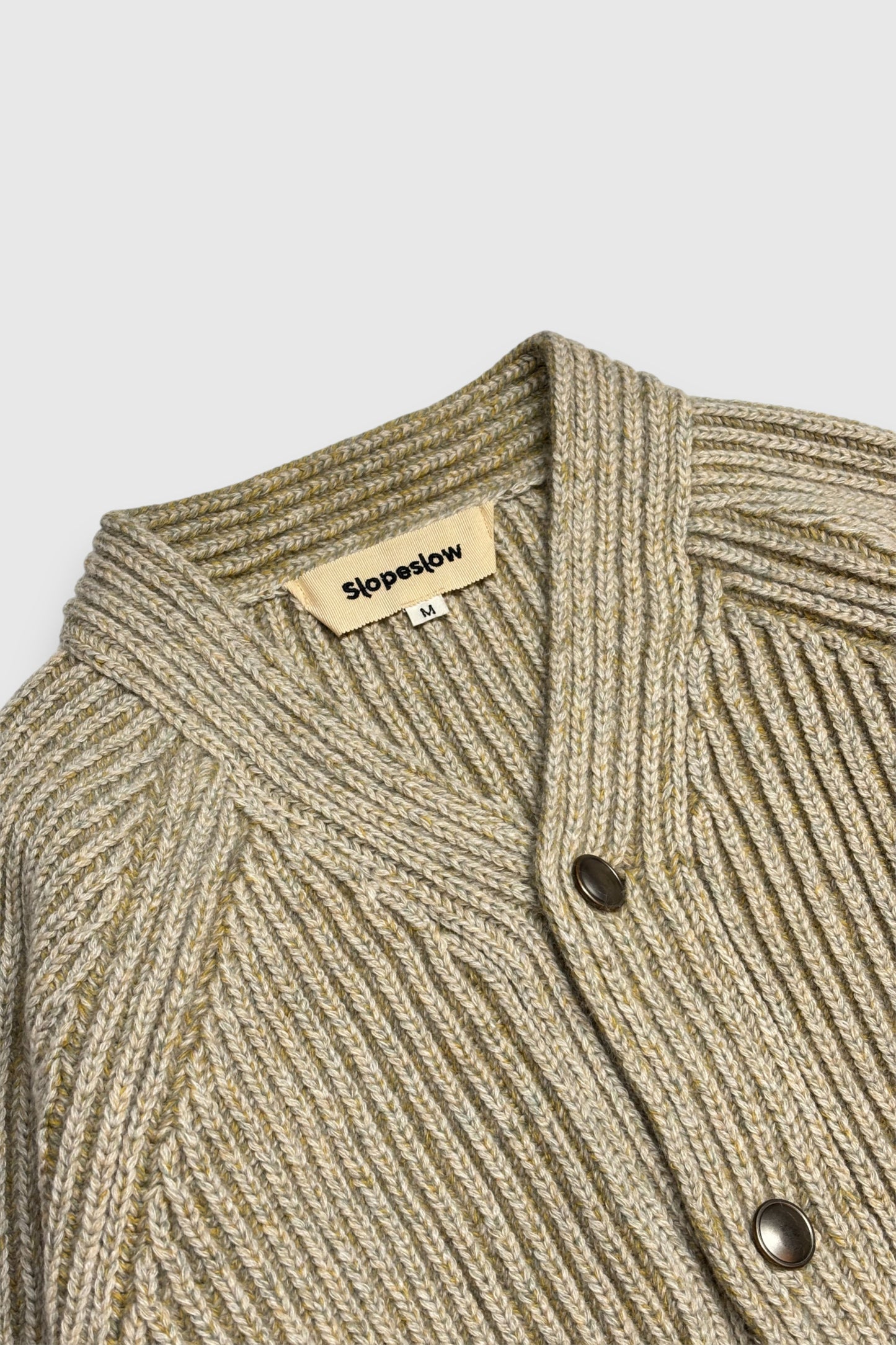 【Slopeslow】V neck cardigan(roquefort)