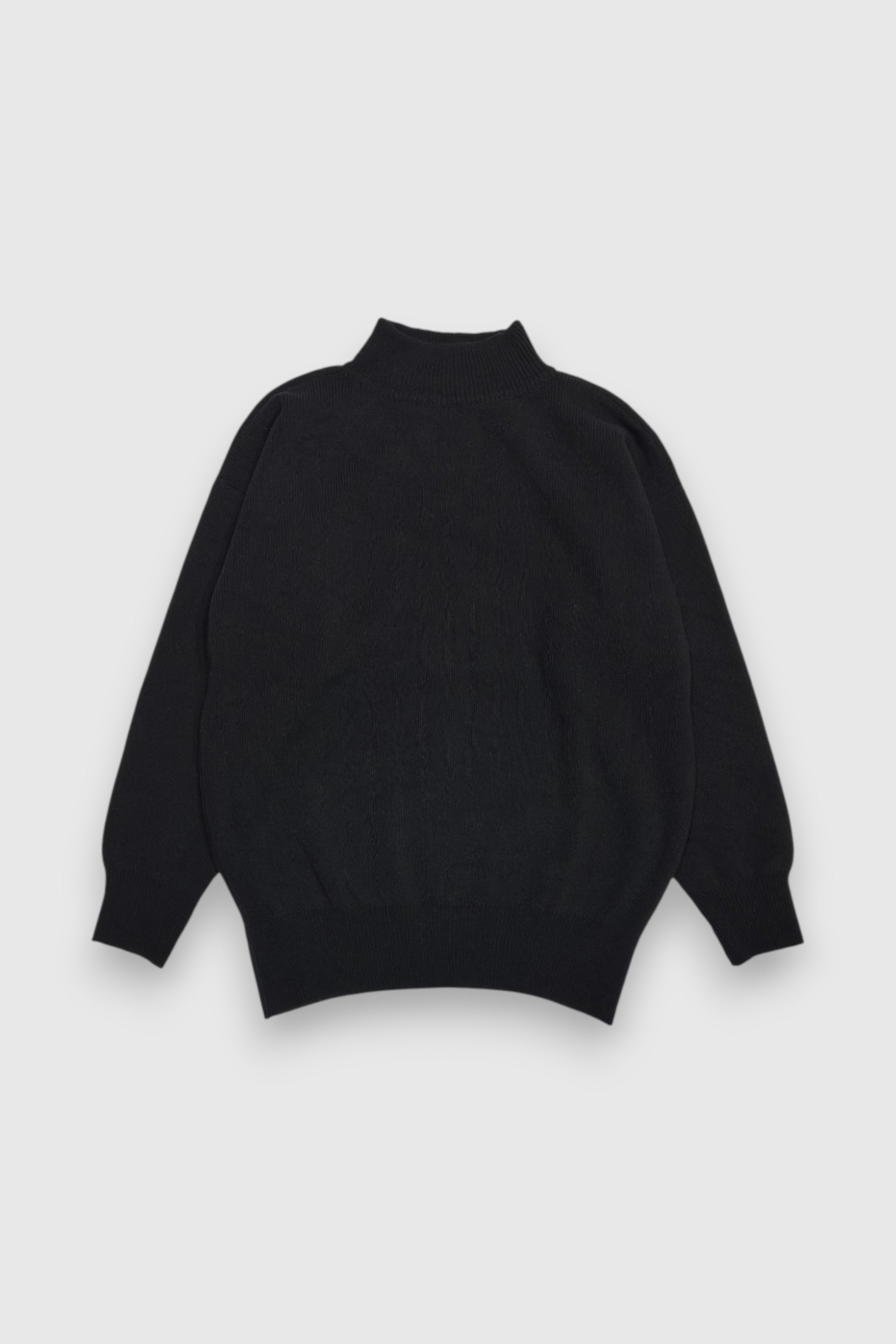 【slopeslow】シェットランドウール GOB sweater Slopeslow】GOB sweater(black) – NOUNZ