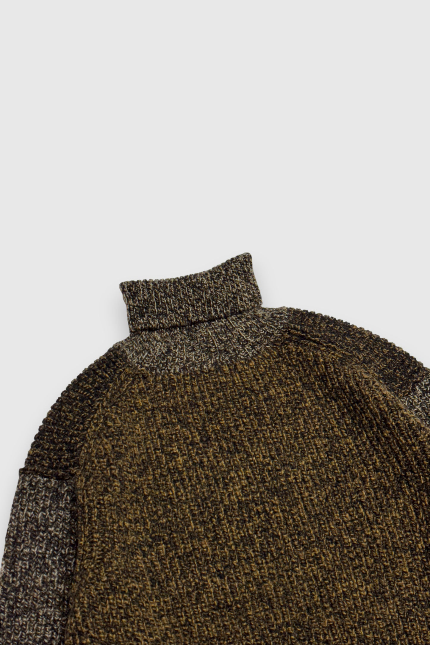 【Slopeslow】turtle neck sweater(tiger camo)