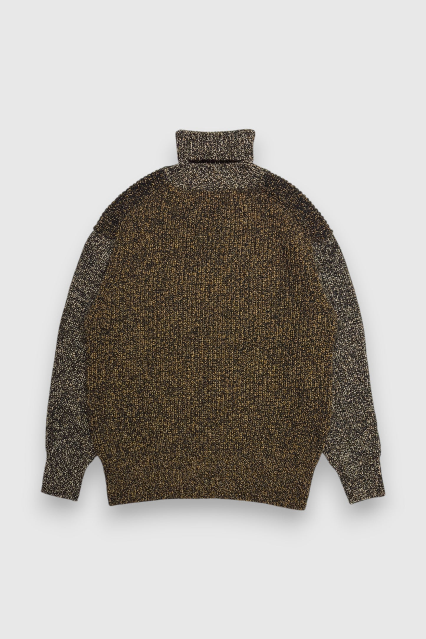 【Slopeslow】turtle neck sweater(tiger camo)