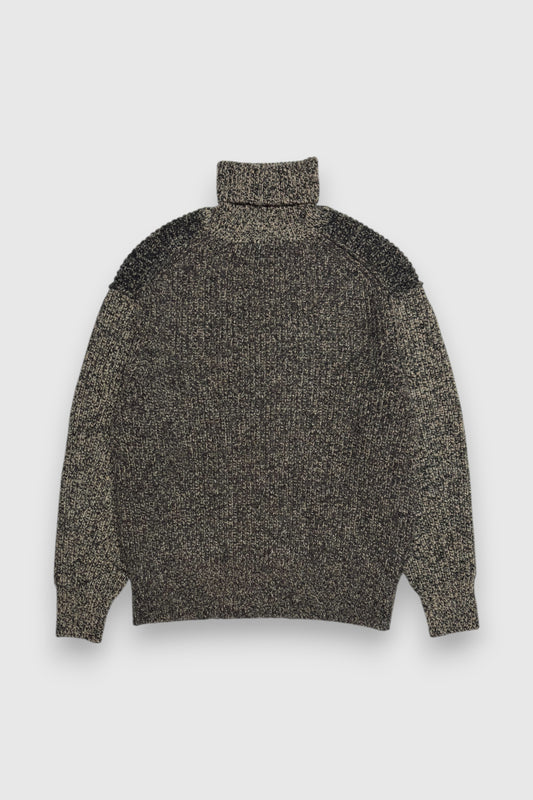 【Slopeslow】turtle neck sweater(BK candy)