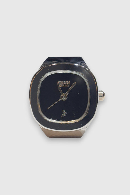 【HIDAKA】Ghost Ring Watch(SV/BK)