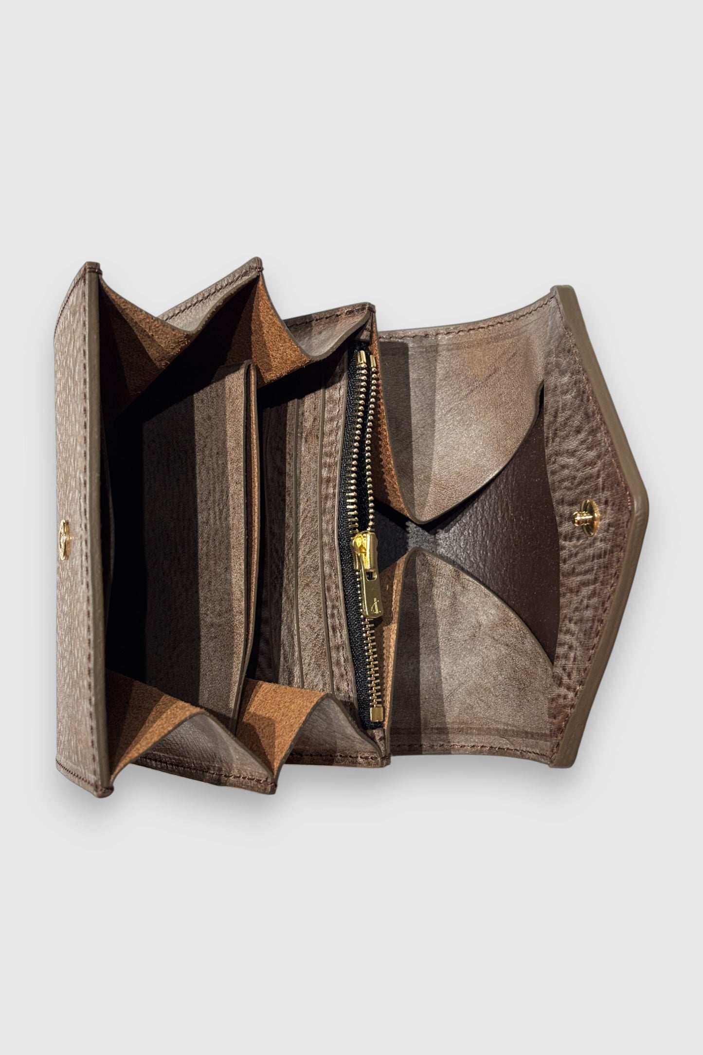 【YOKO SAKAMOTO】REGULAR WALLET(BROWN)