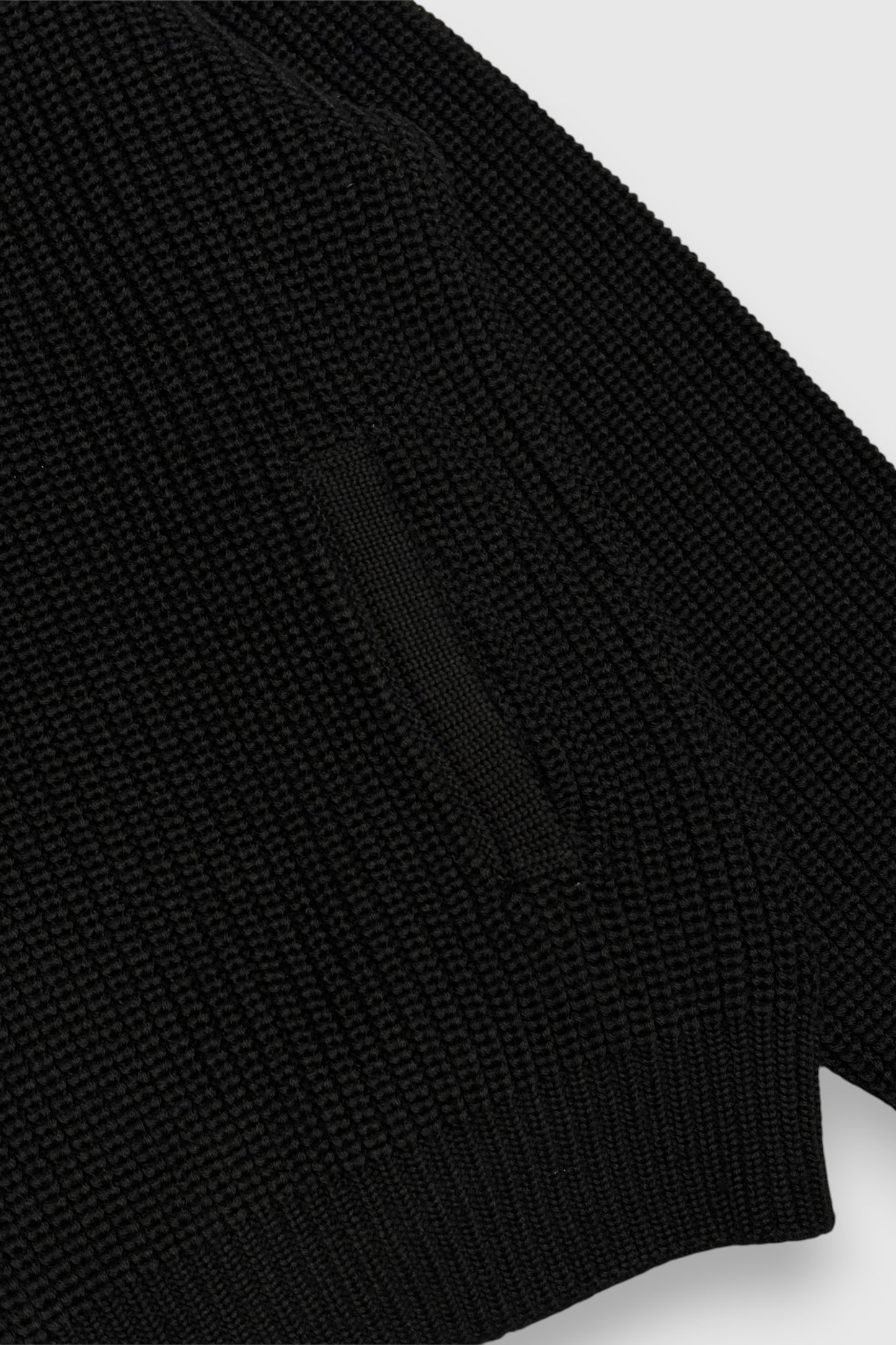 【LOYM】3POCKET DRIVERS KNIT(BLACK)