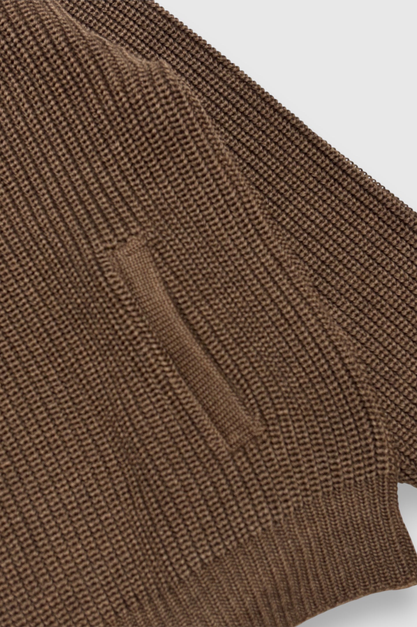 【LOYM】3POCKET DRIVERS KNIT(BROWN)