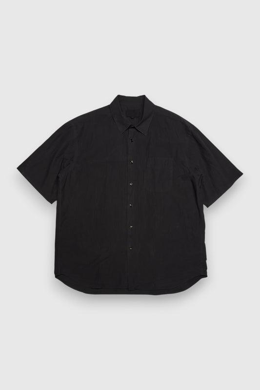 【YOKO SAKAMOTO】REGULAR COLLAR S/S SHIRT(BLACK)