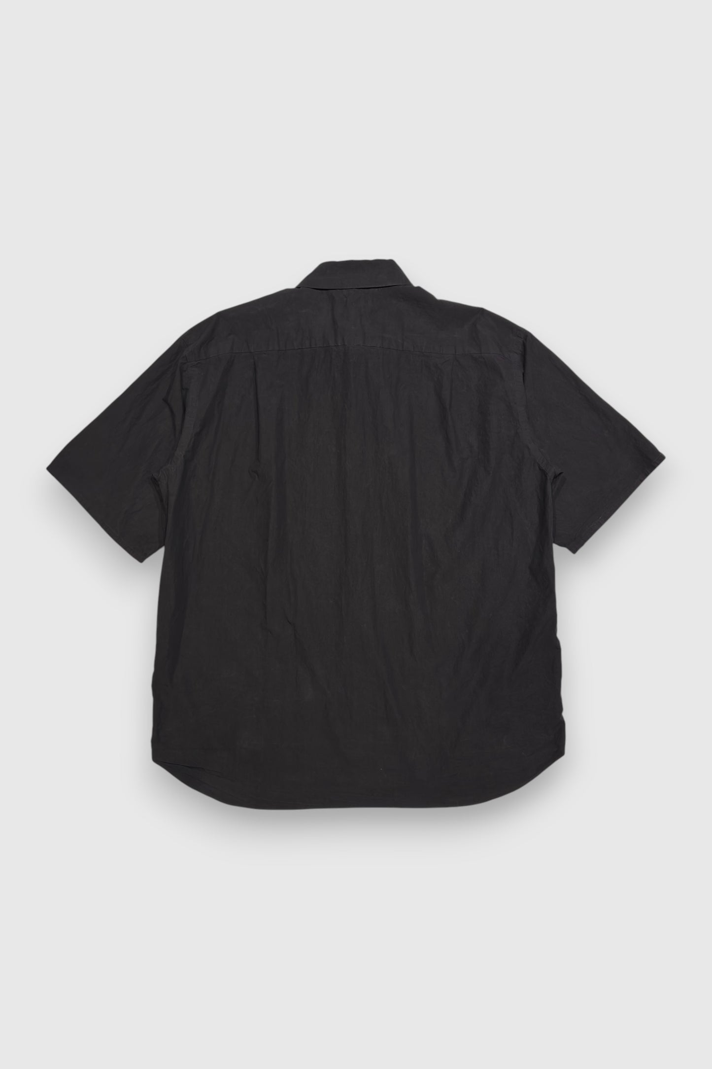【YOKO SAKAMOTO】REGULAR COLLAR S/S SHIRT(BLACK)
