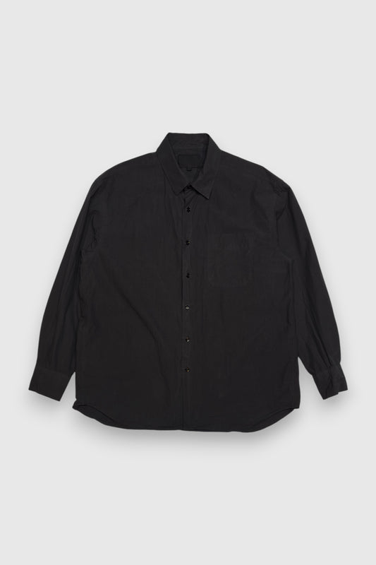 【YOKO SAKAMOTO】REGULAR COLLAR SHIRT(BLACK)