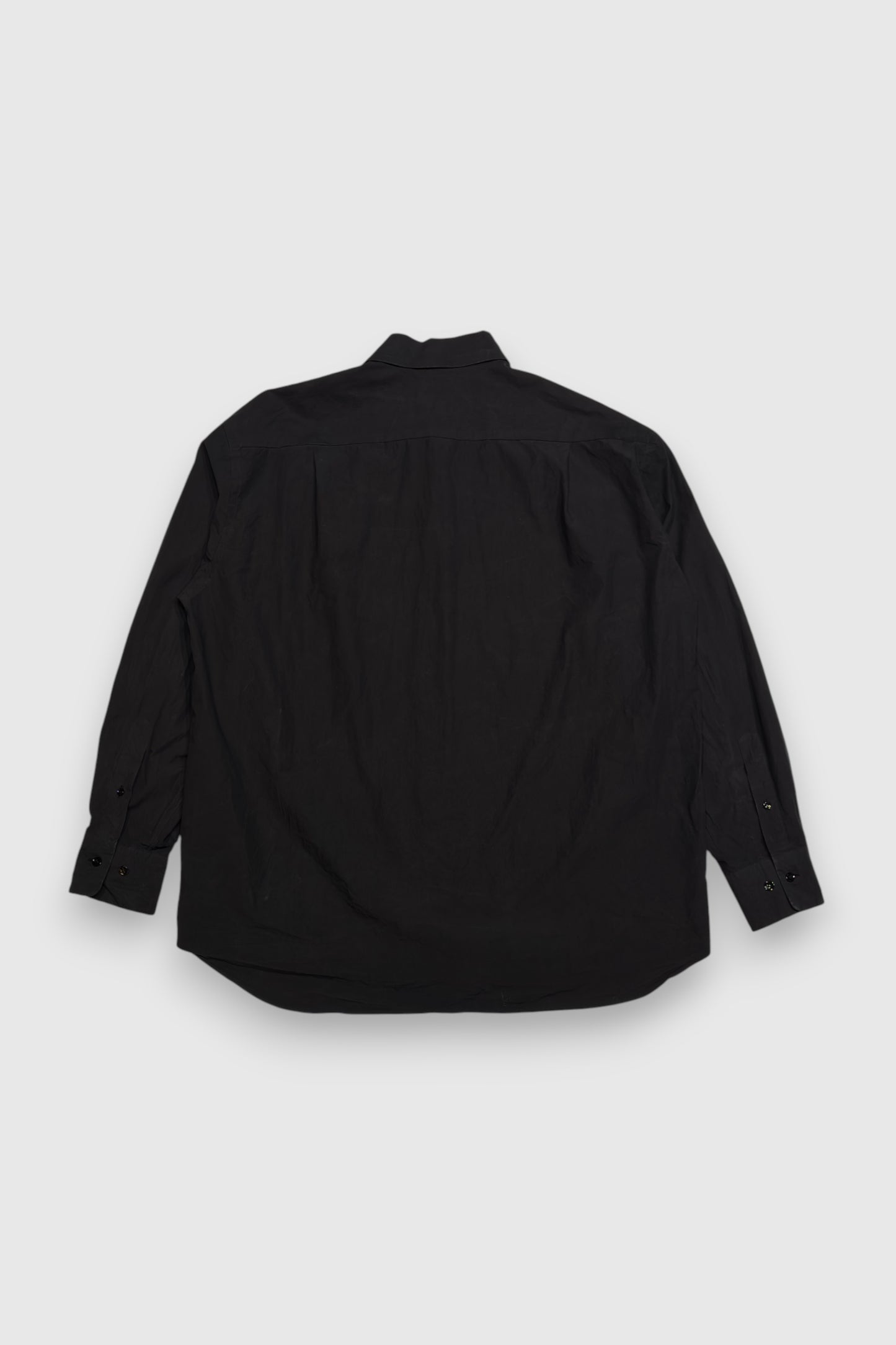 【YOKO SAKAMOTO】REGULAR COLLAR SHIRT(BLACK)