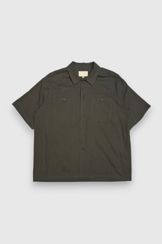 【YOKO SAKAMOTO】UTILITY S/S SHIRT(OLIVE)