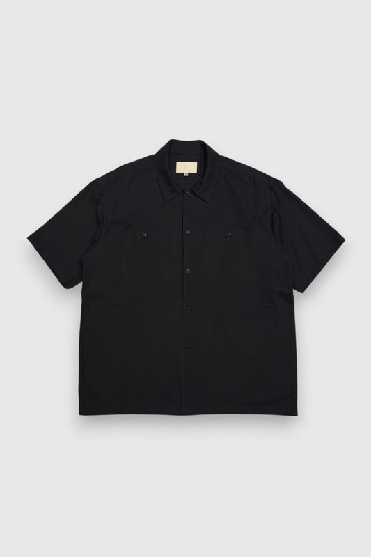 【YOKO SAKAMOTO】UTILITY S/S SHIRT(BLACK)