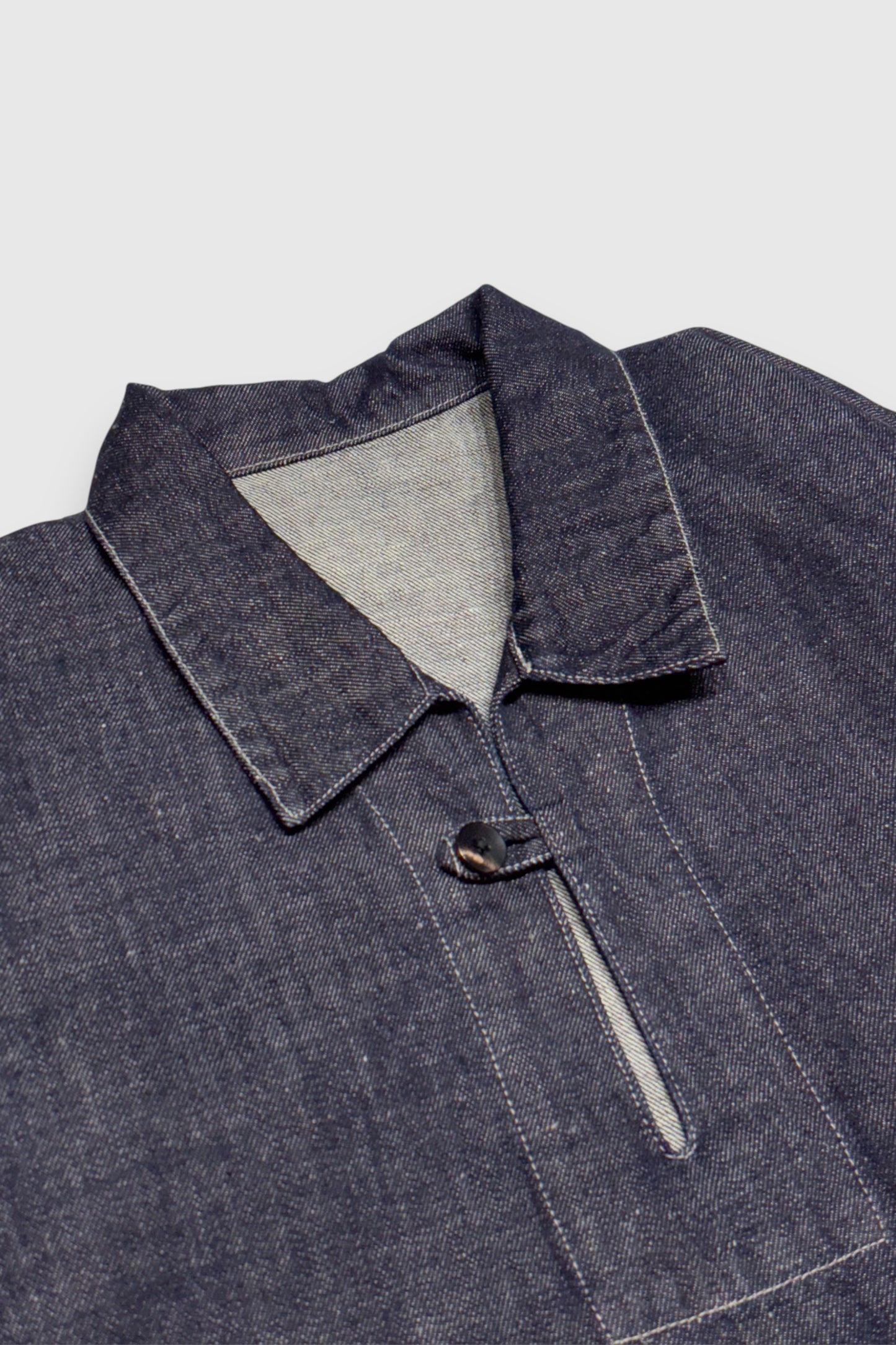 【MITTAN】OC大麻ライトオンスデニムプルオーバー