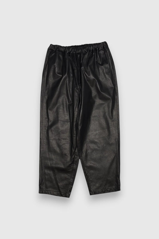 【YOKO SAKAMOTO】WIDE EASY PANTS(BLACK-FG)