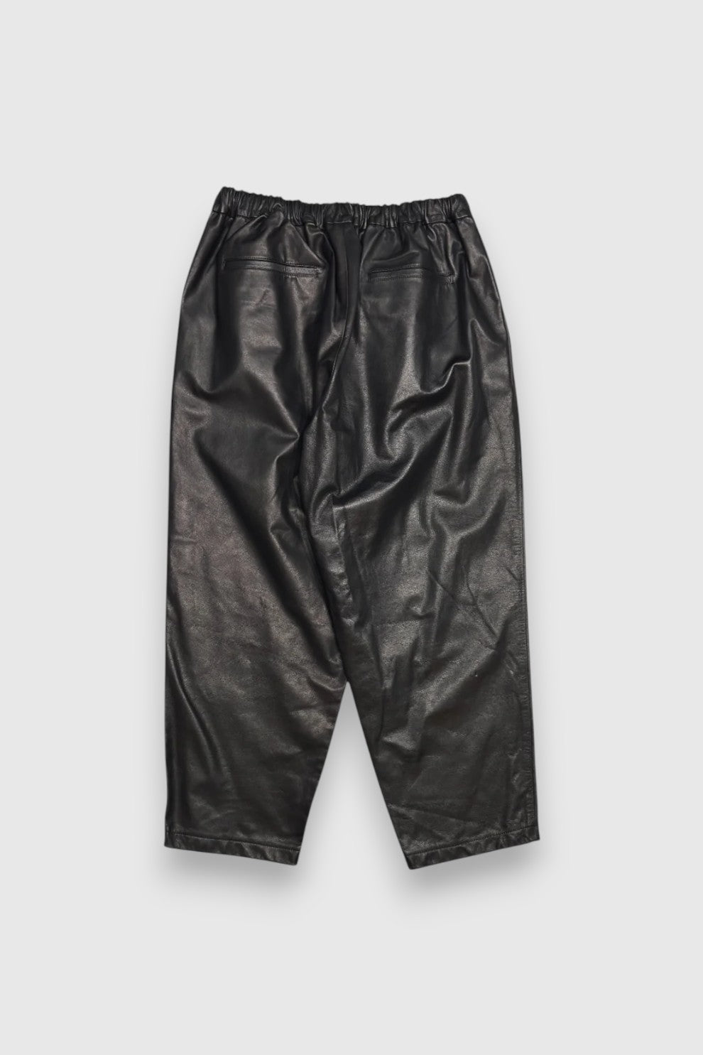 【YOKO SAKAMOTO】WIDE EASY PANTS(BLACK-FG)