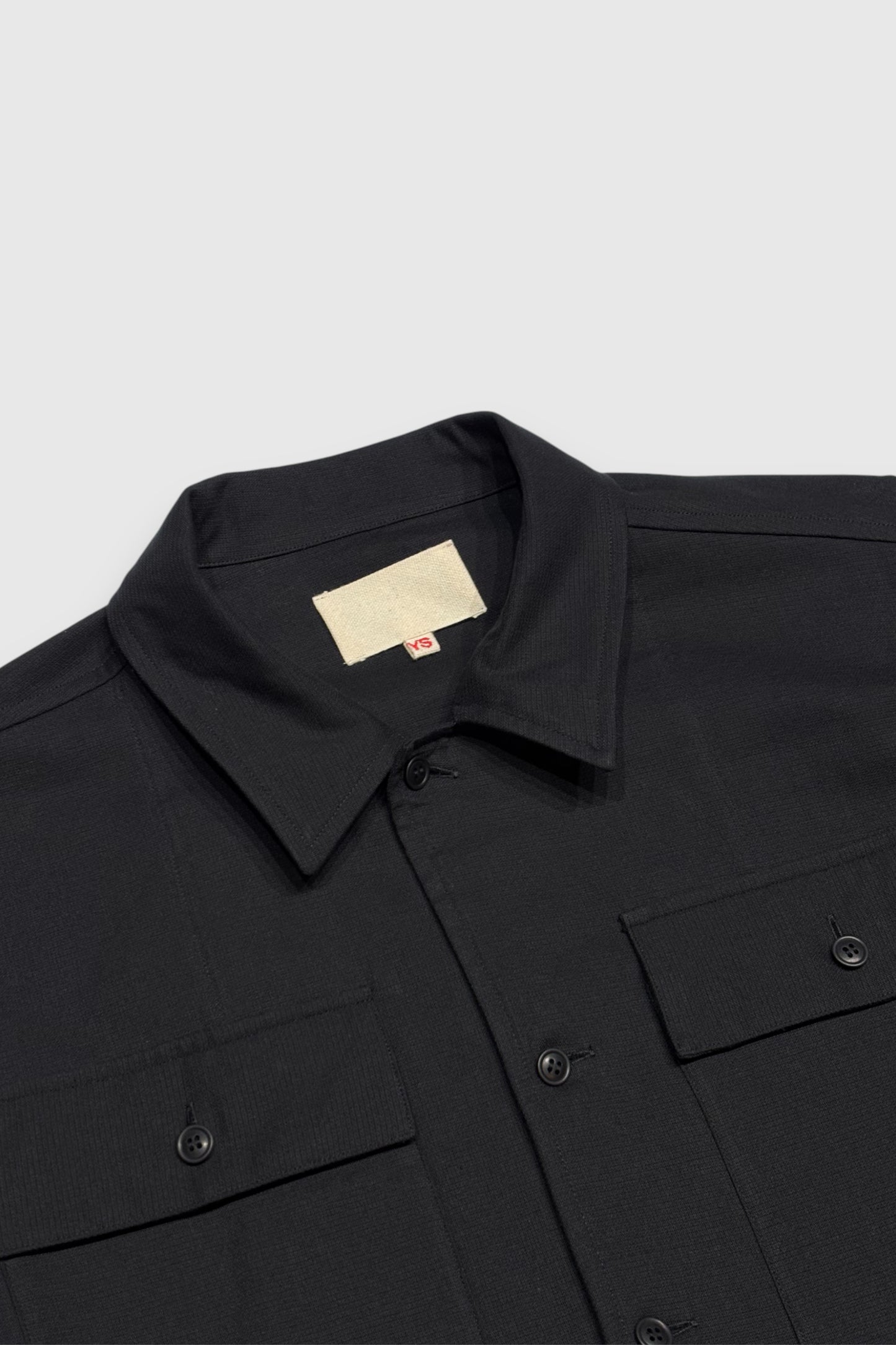 【YOKO SAKAMOTO】UTILITY SHIRT(BLACK)