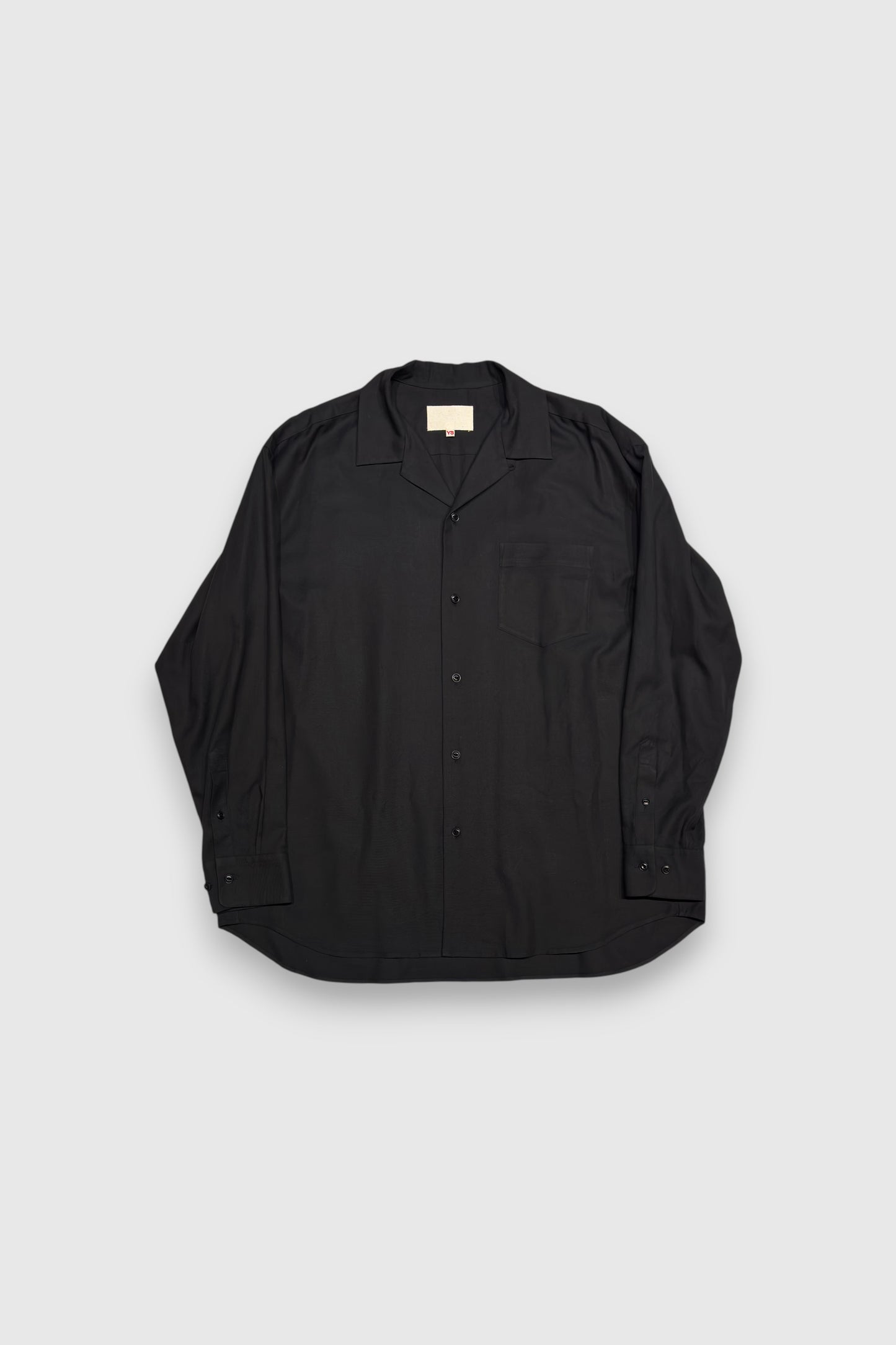 【YOKO SAKAMOTO】OPEN COLLAR SHIRT