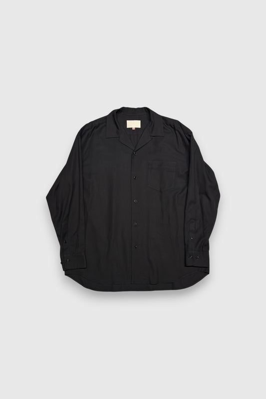 【YOKO SAKAMOTO】OPEN COLLAR SHIRT