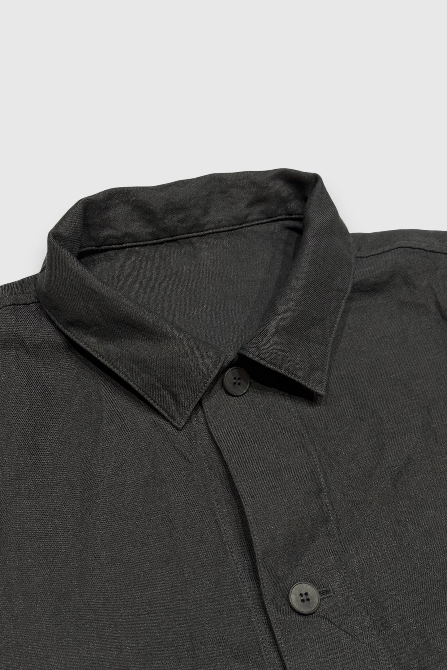 【MITTAN】和紙大麻ジャケット（墨黒）