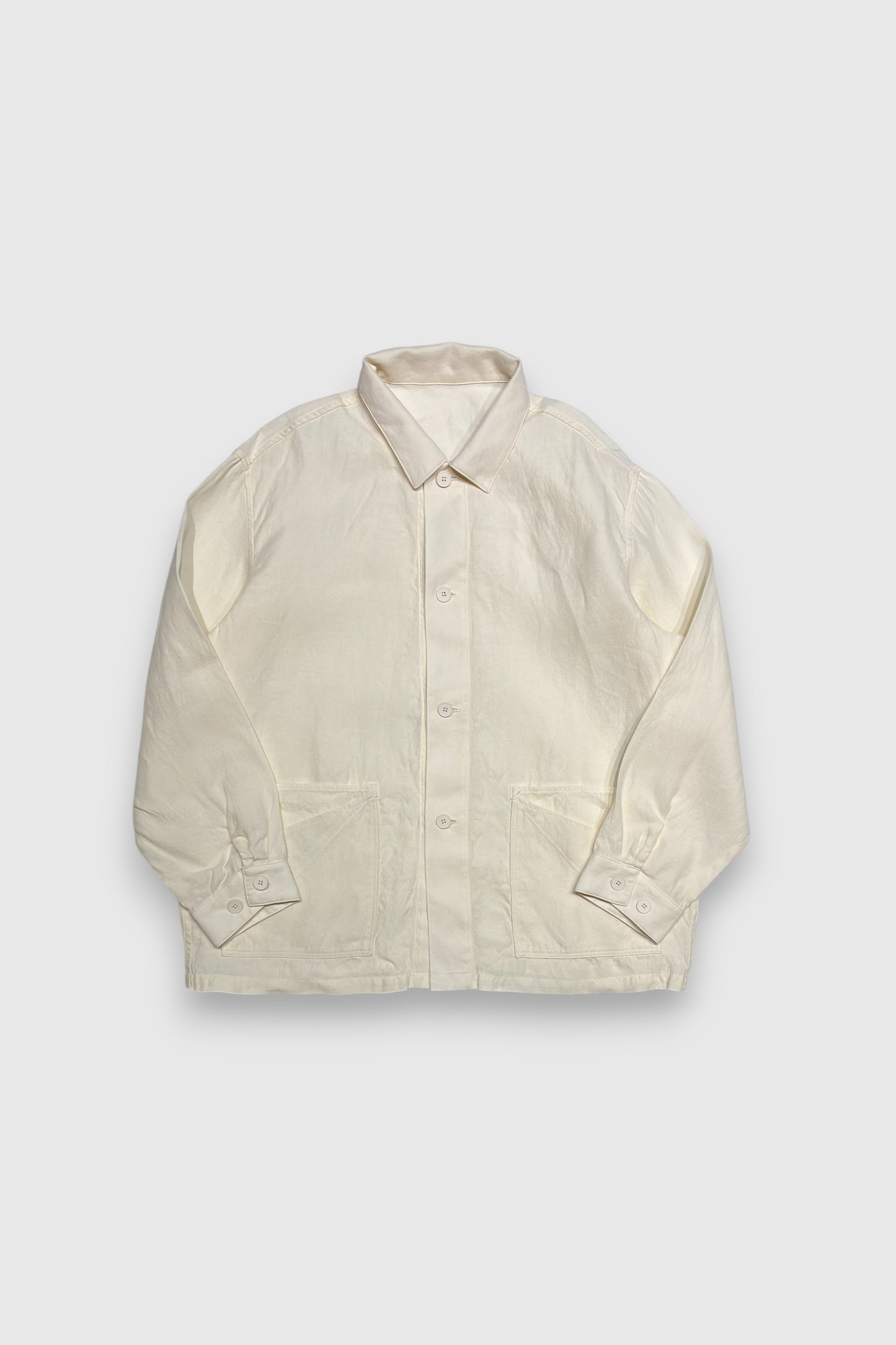 【MITTAN】和紙大麻ジャケット（白）