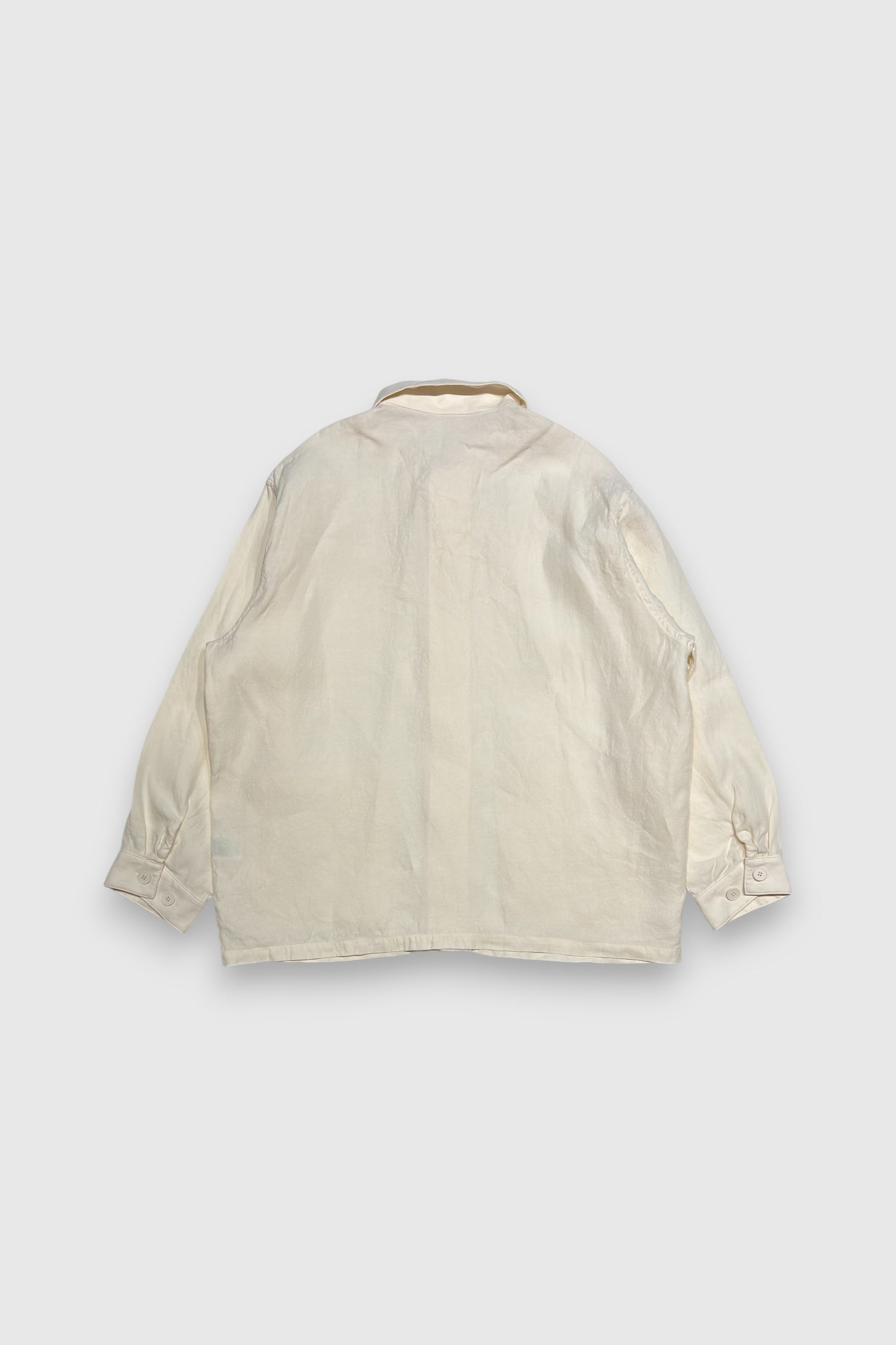 【MITTAN】和紙大麻ジャケット（白）