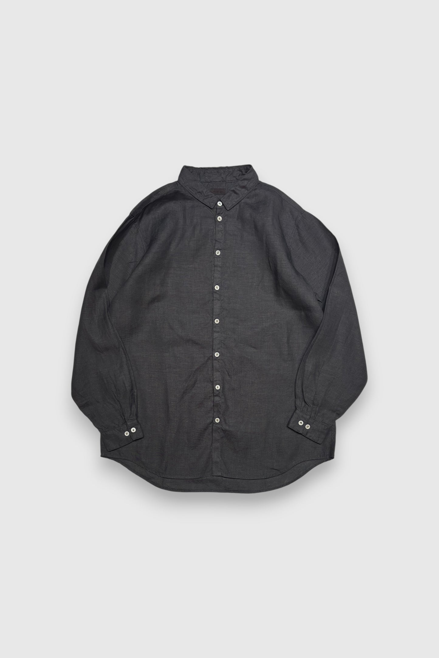 【MITTAN】大麻シャツ大(墨黒)