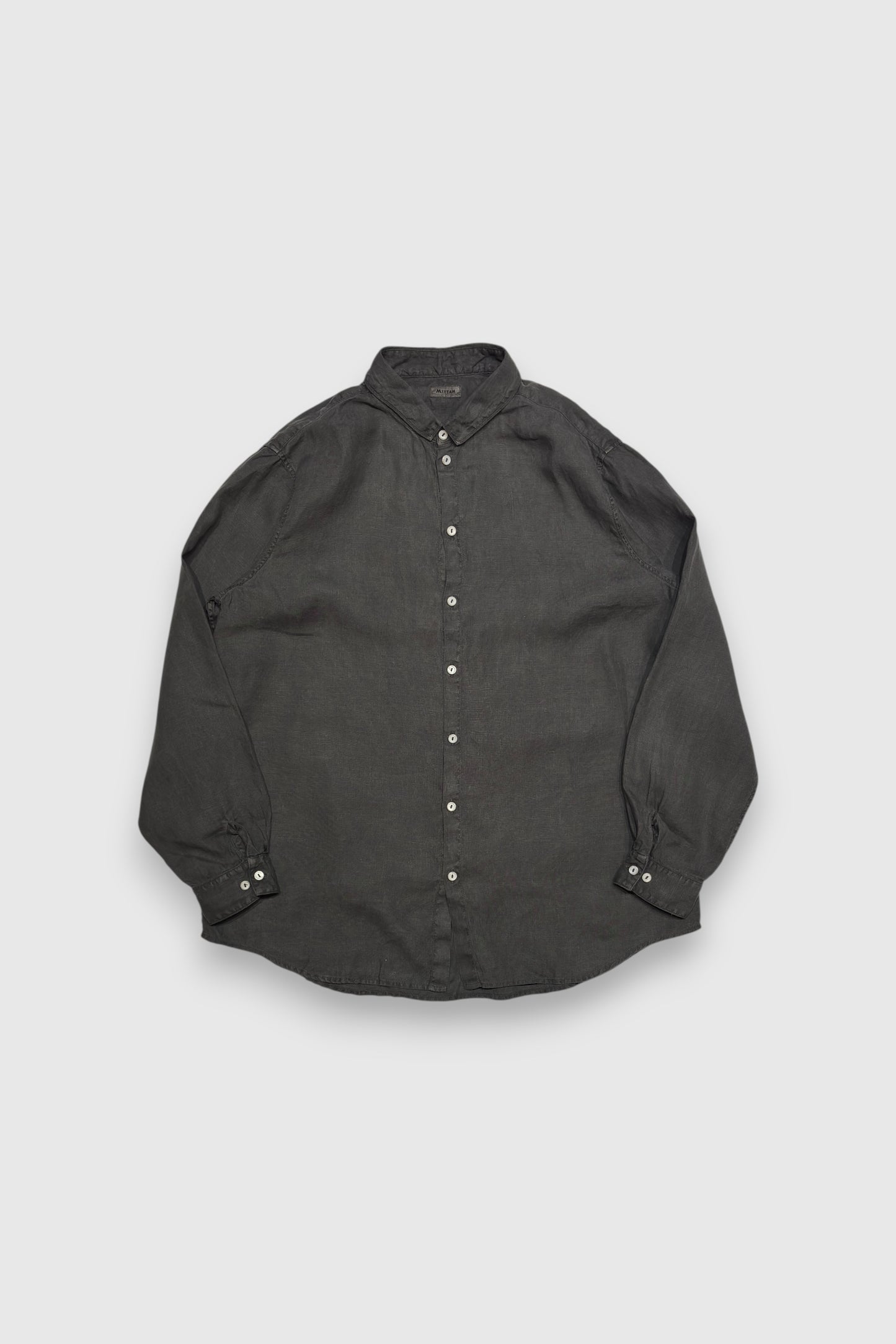 【MITTAN】大麻シャツ大(炭)