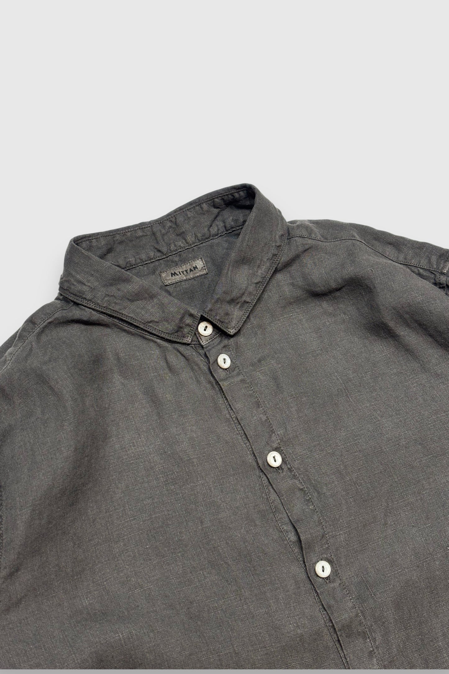 【MITTAN】大麻シャツ大(炭)