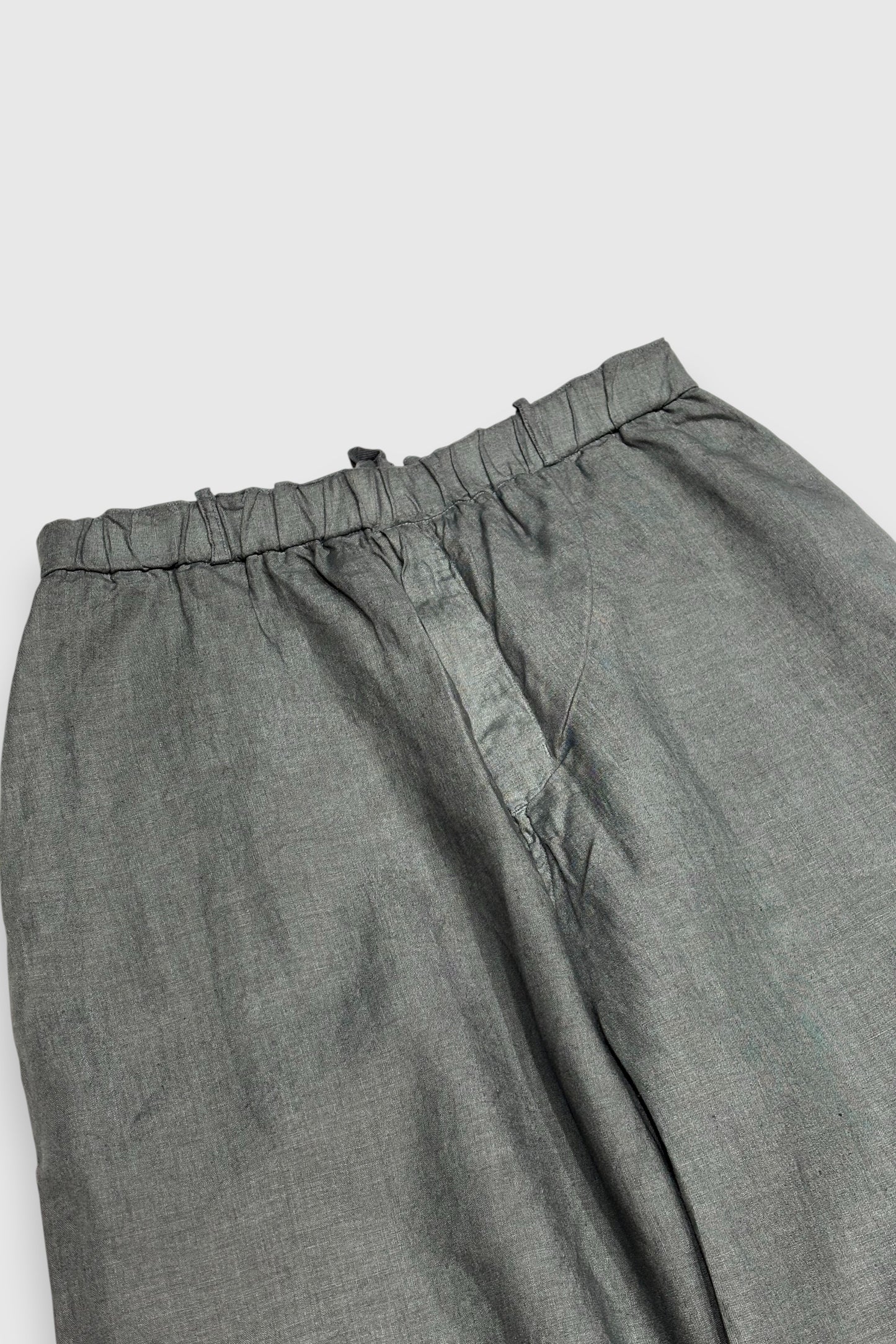 【MITTAN】大麻ワイド(草木濃染　藍×鬱金×墨)