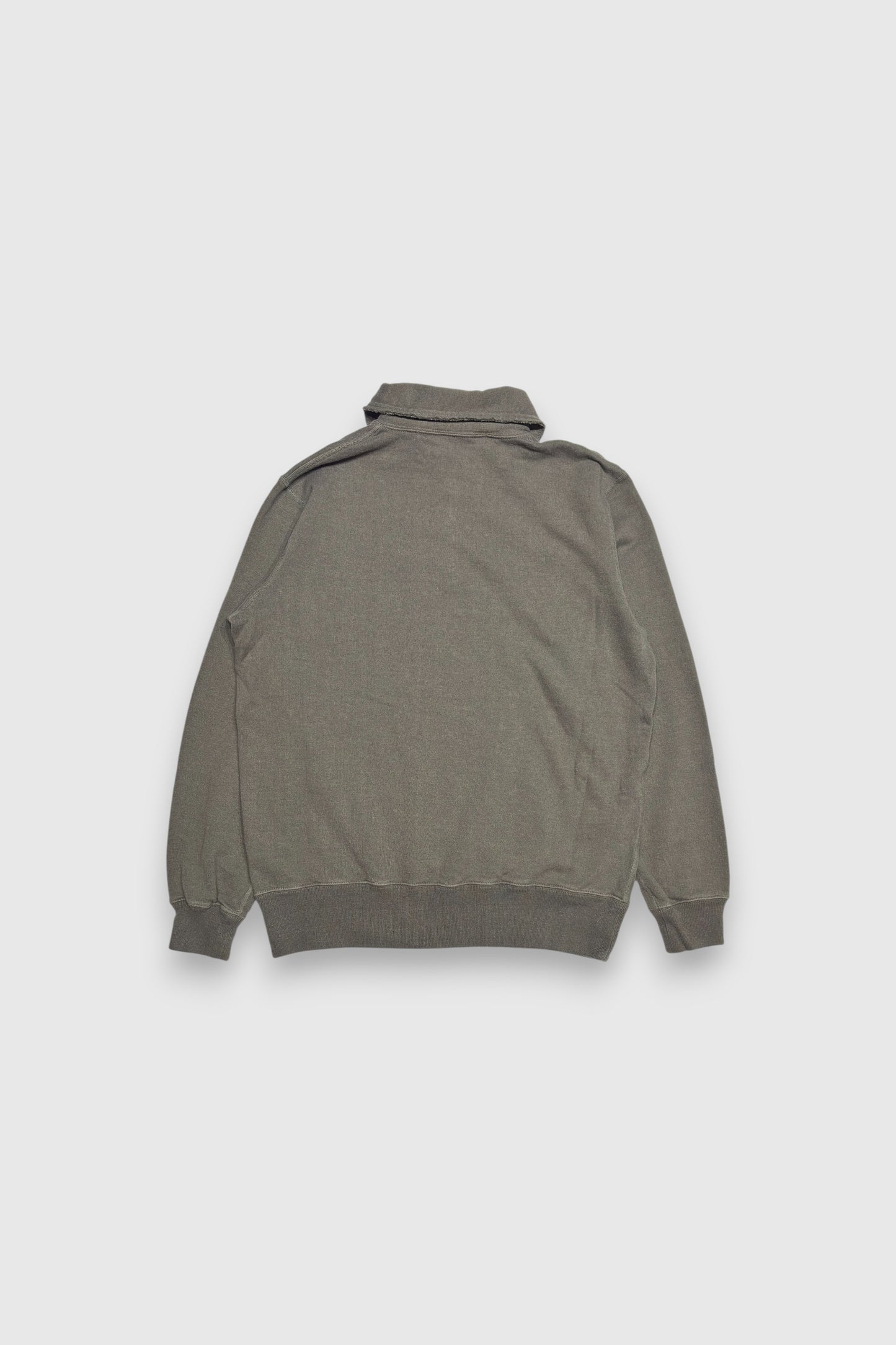 【Slopeslow】half zip top (khaki)