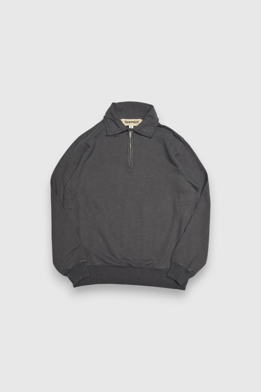 【Slopeslow】half zip top (carbon)