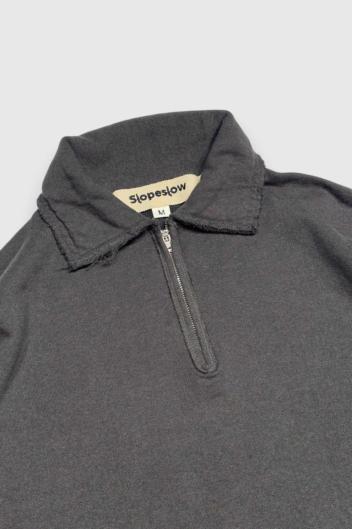 【Slopeslow】half zip top (carbon)