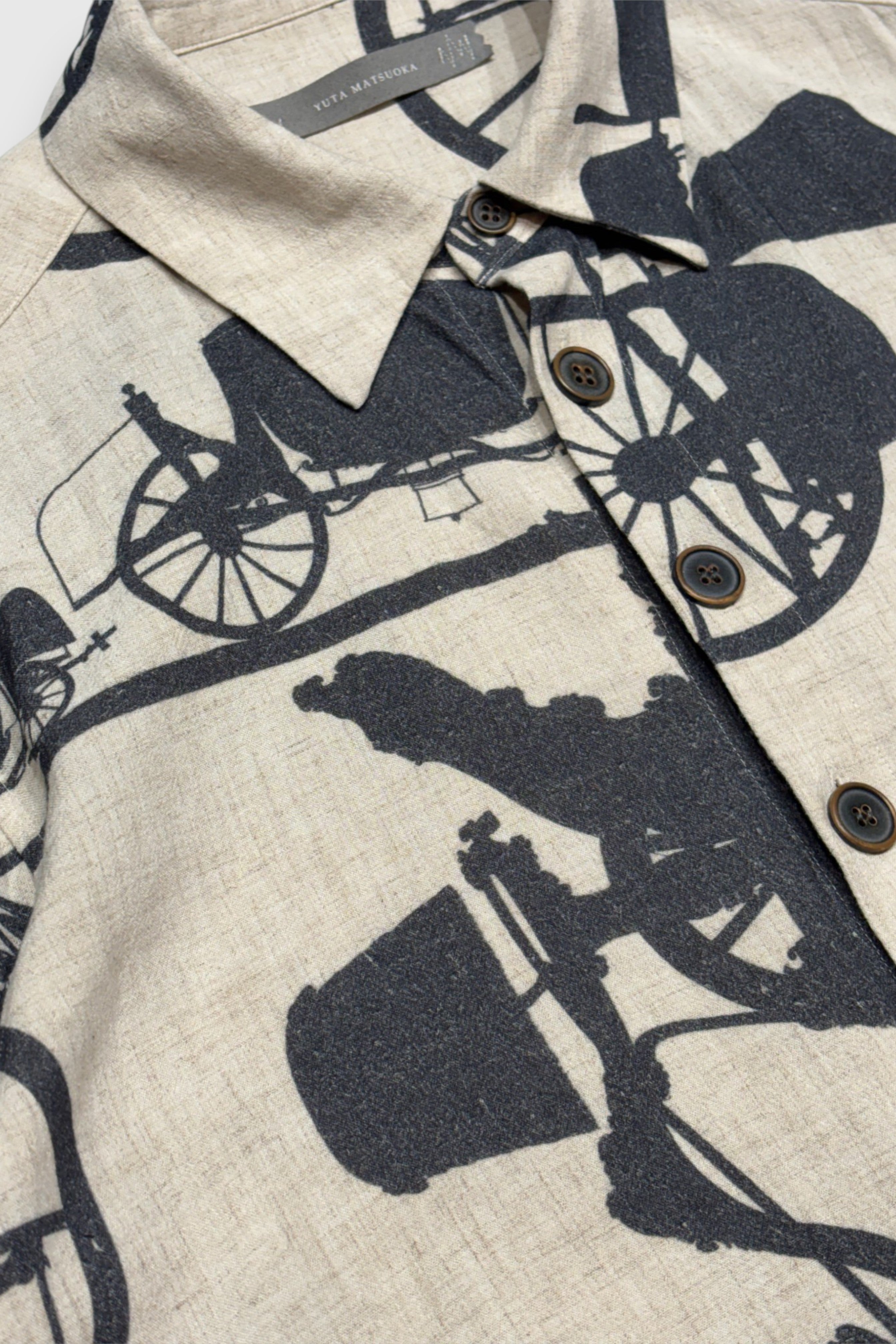 YUTA MATSUOKA】クラシックシャツ(ECRU PRINT) – NOUNZ