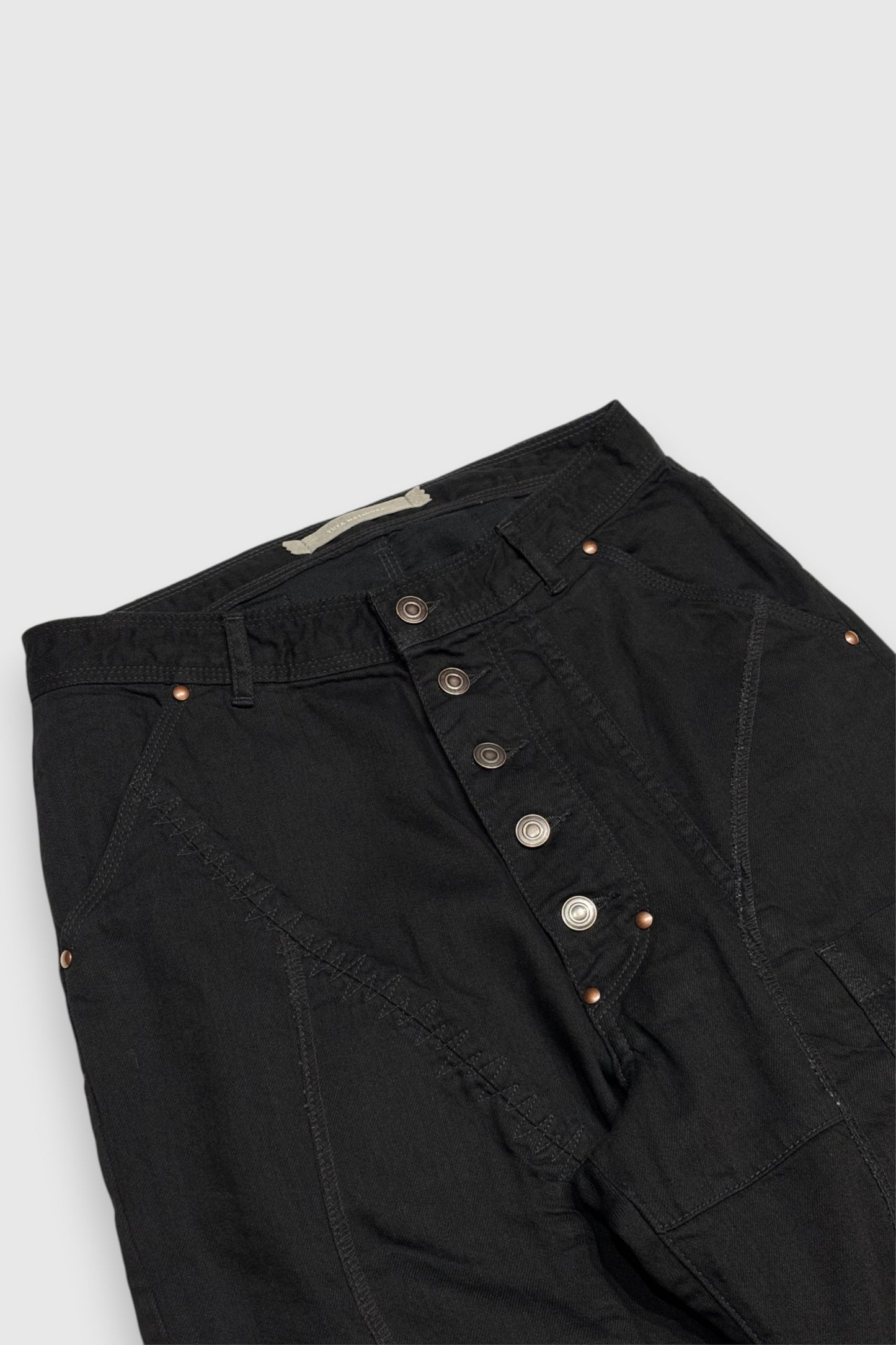 【YUTA MATSUOKA】 デニムパンツ(BLACK)