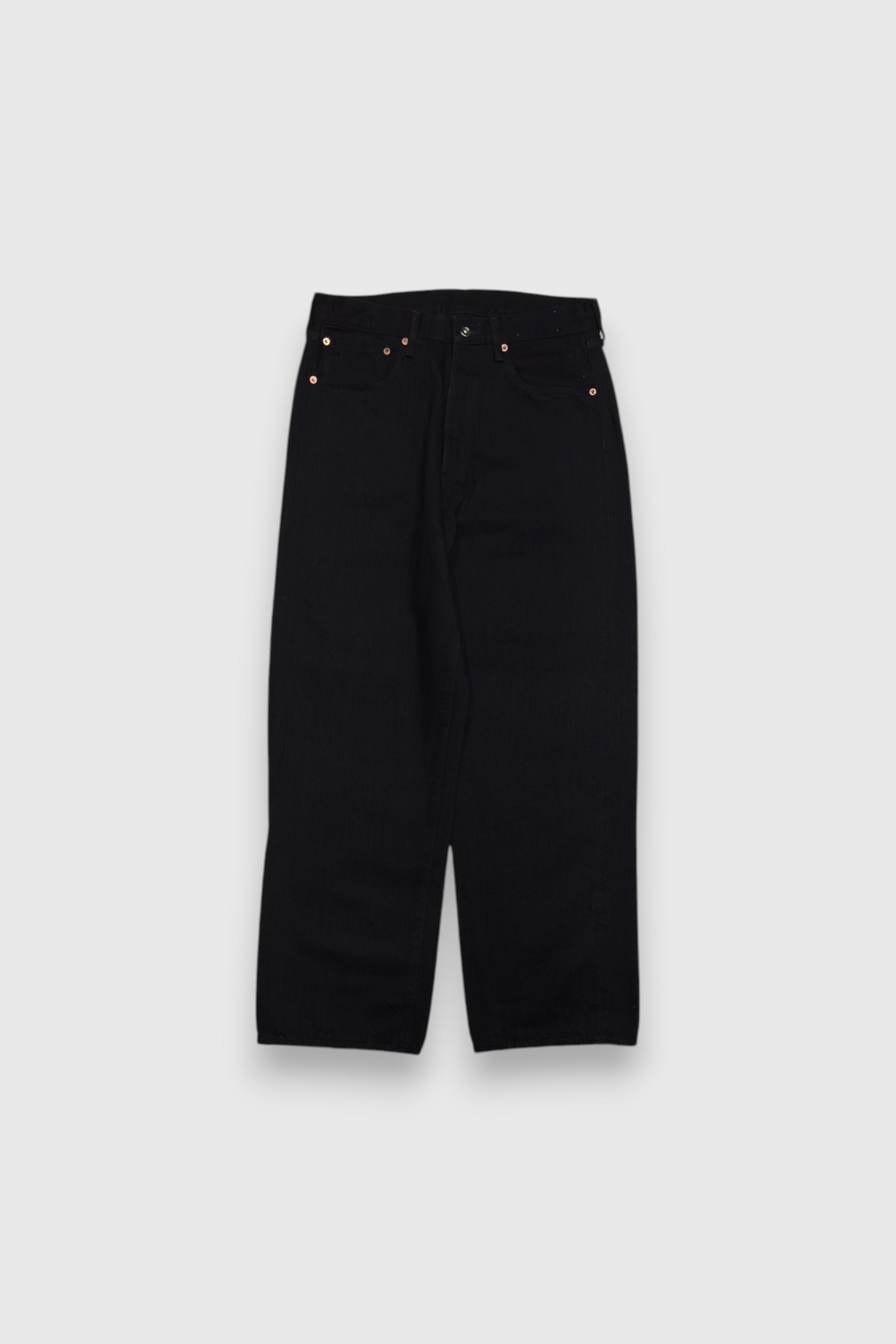 YOKO SAKAMOTO】5POCKET STRAIGHT PANTS (BLACK) – NOUNZ