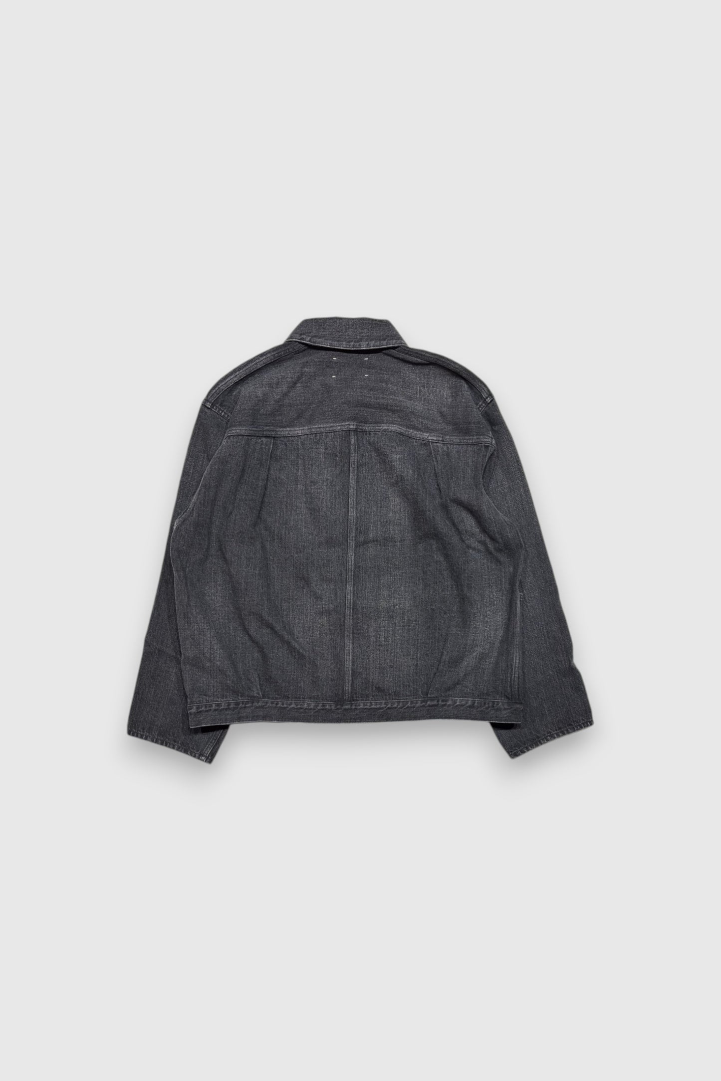 【YOKO SAKAMOTO】PLEATS JACKET (FADE BLACK)
