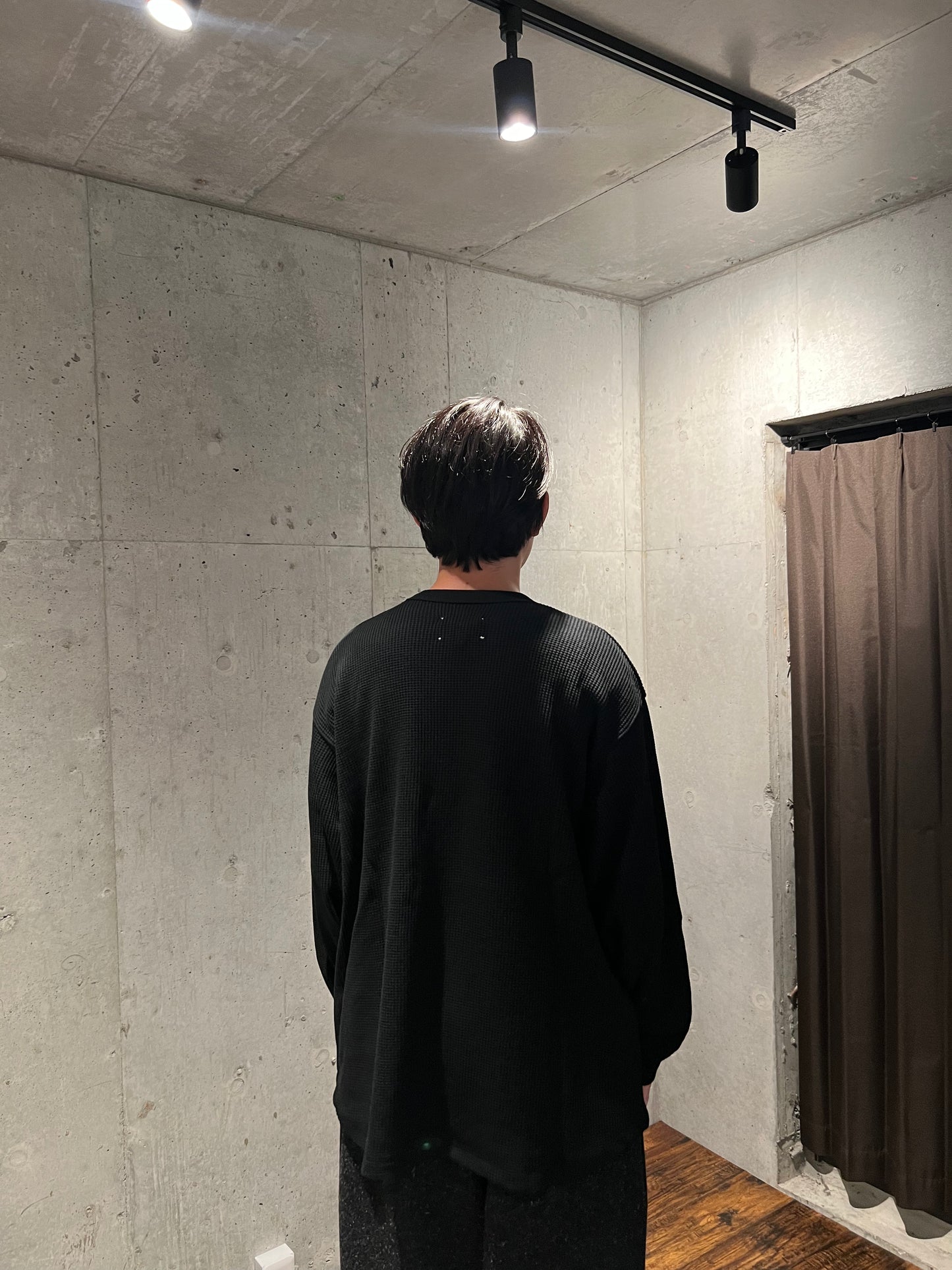 【YOKO SAKAMOTO】CREW NECK PULLOVER (BLACK)