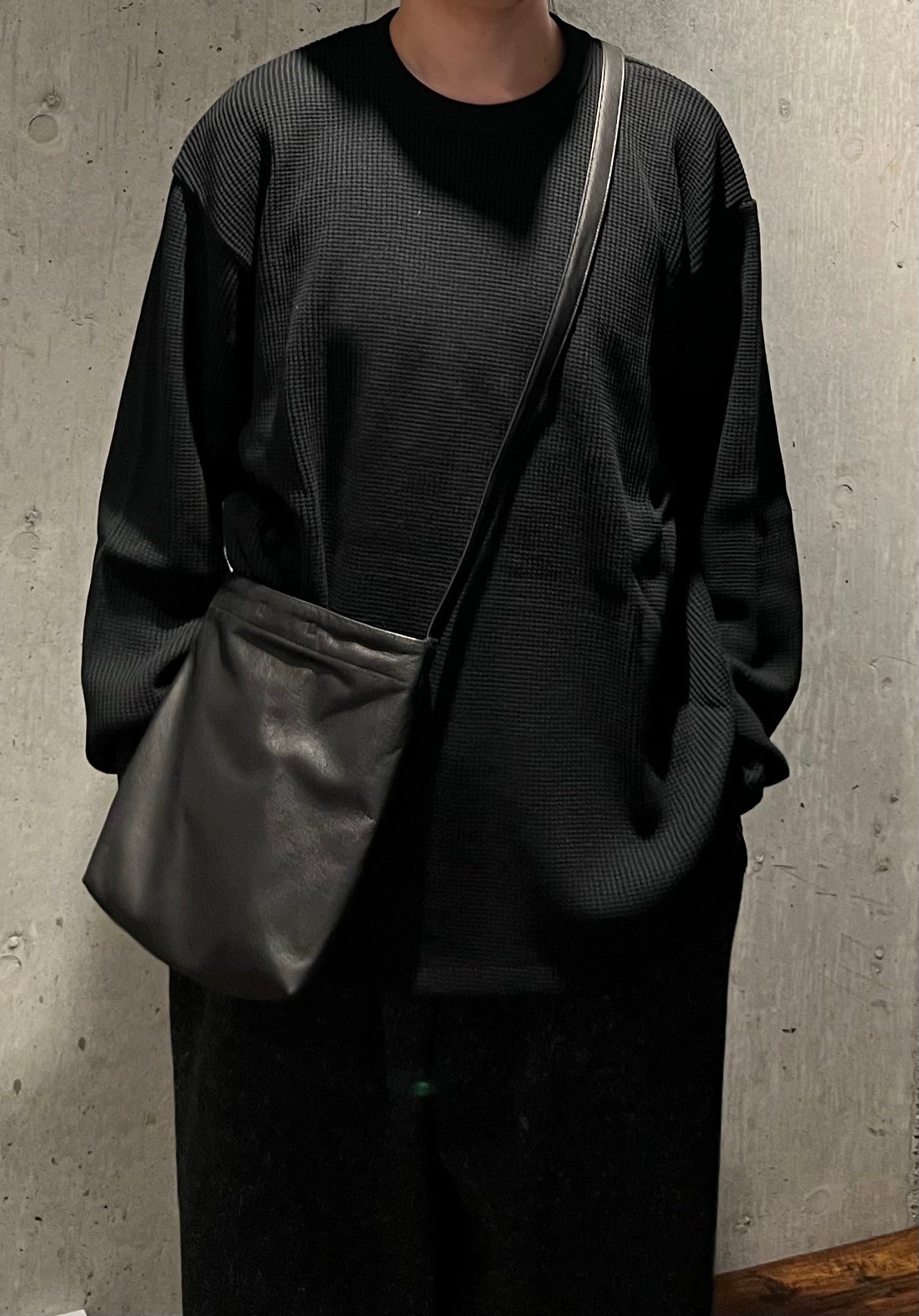 バッグ YOKO SAKAMOTO RESEARCHER BAG LEATHER YOKO SAKAMOTO 