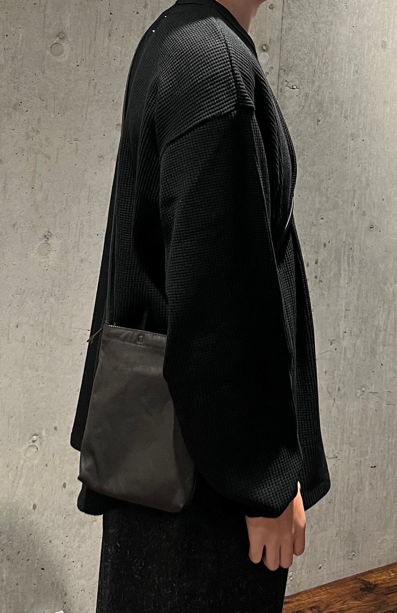 【YOKO SAKAMOTO】RESEARCHER BAG - SMALL (BLACK-FG)