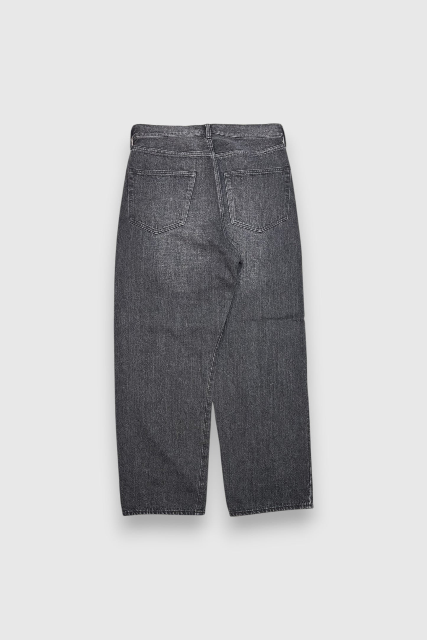 【YOKO SAKAMOTO】5POCKET STRAIGHT PANTS (FADE BLACK)