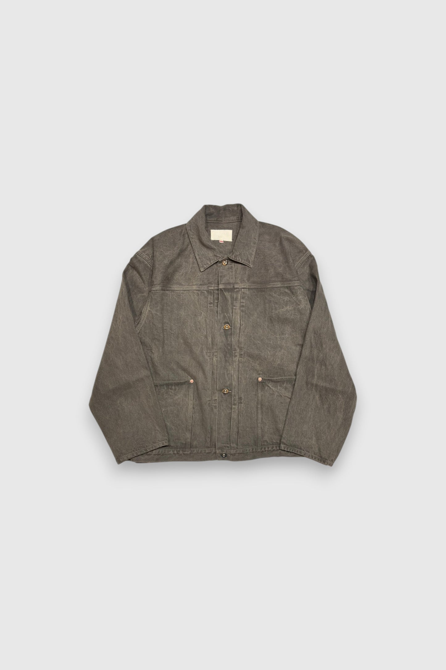 【YOKO SAKAMOTO】PLEATS JACKET (MUGWORT)