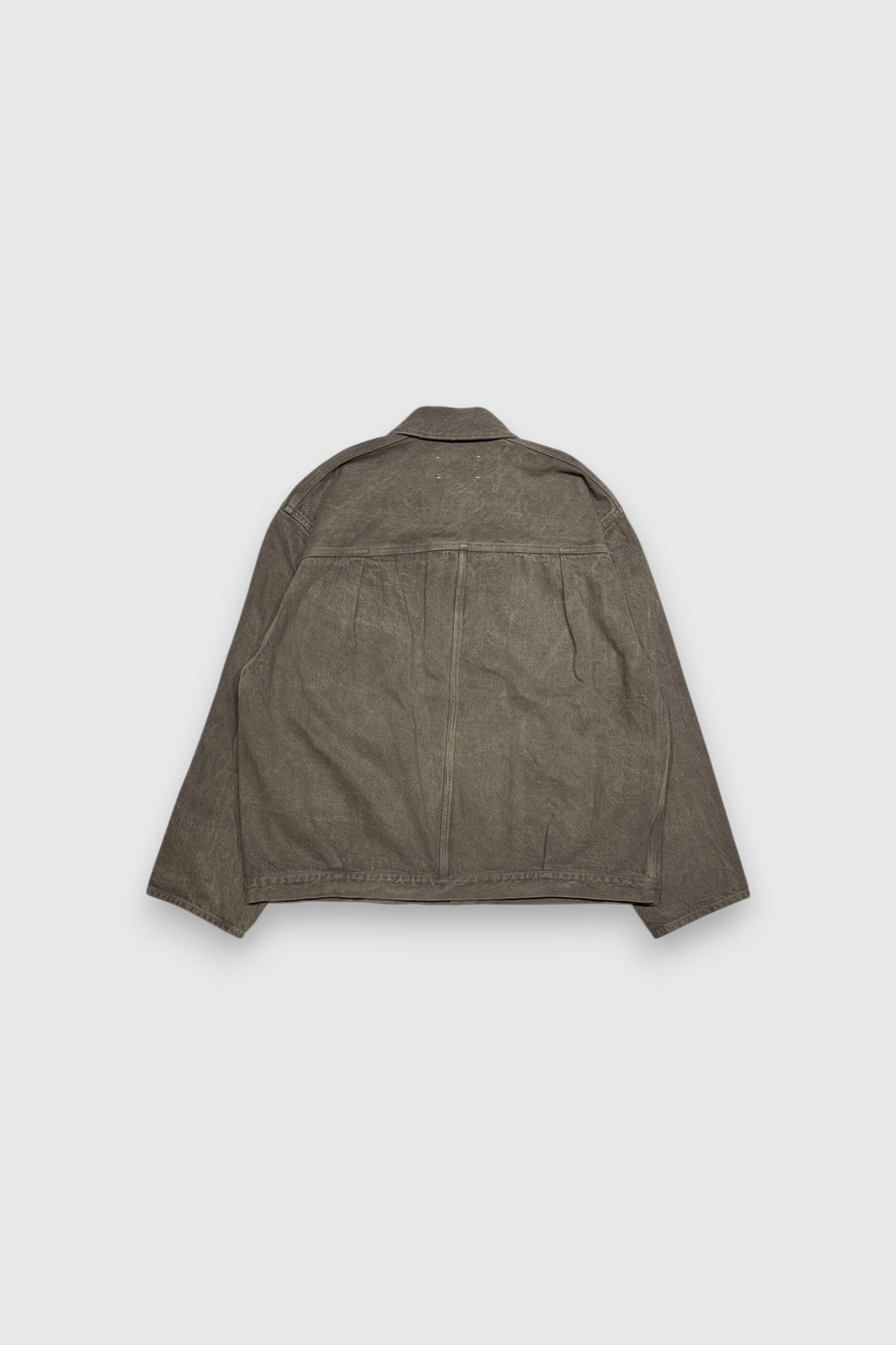 【YOKO SAKAMOTO】PLEATS JACKET (MUGWORT)