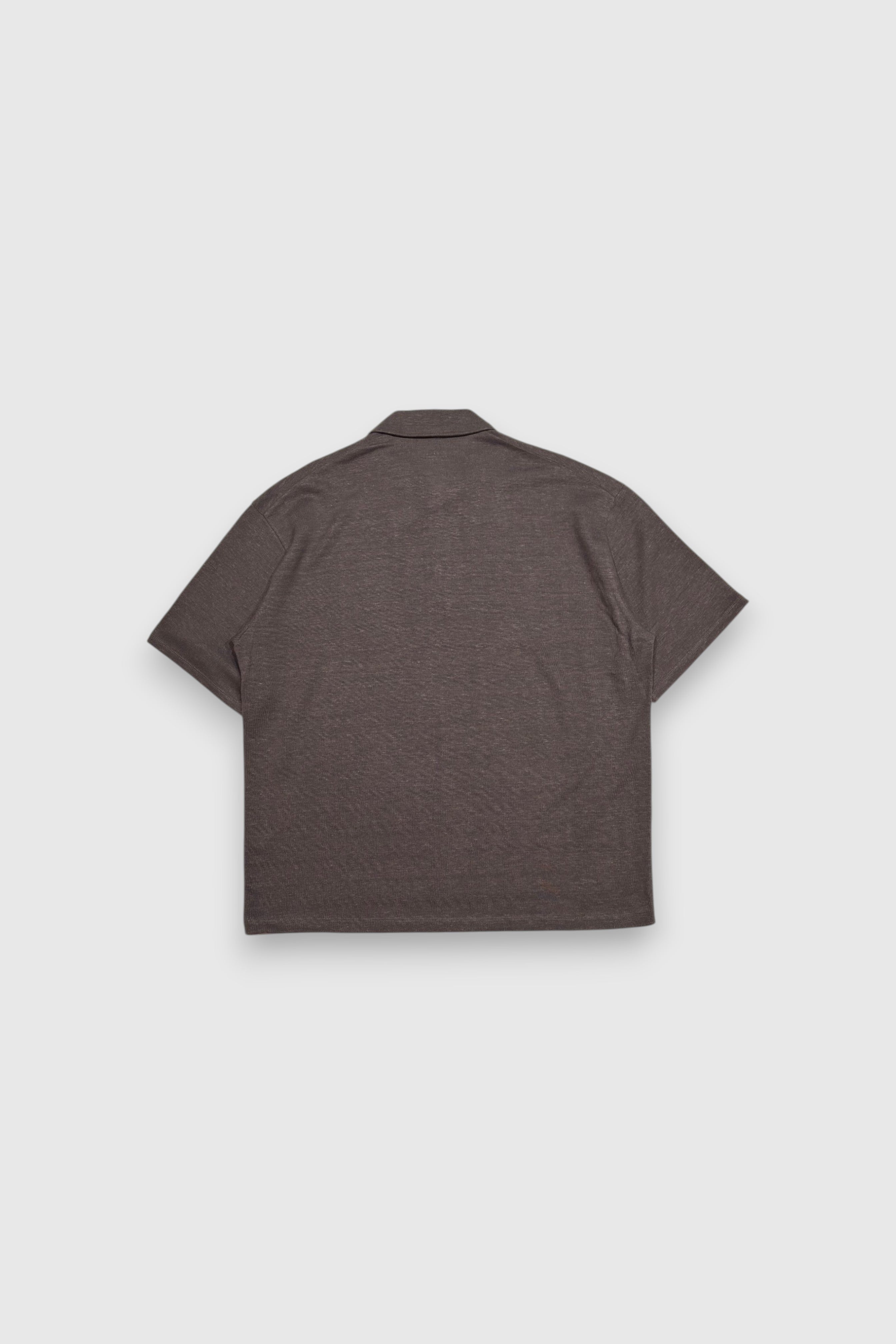 Pedestal polo t ロンt DAB Brrrsos着用 Yoko コットンスムース クルーネック ロングスリーブ Tシャツ | Brooks