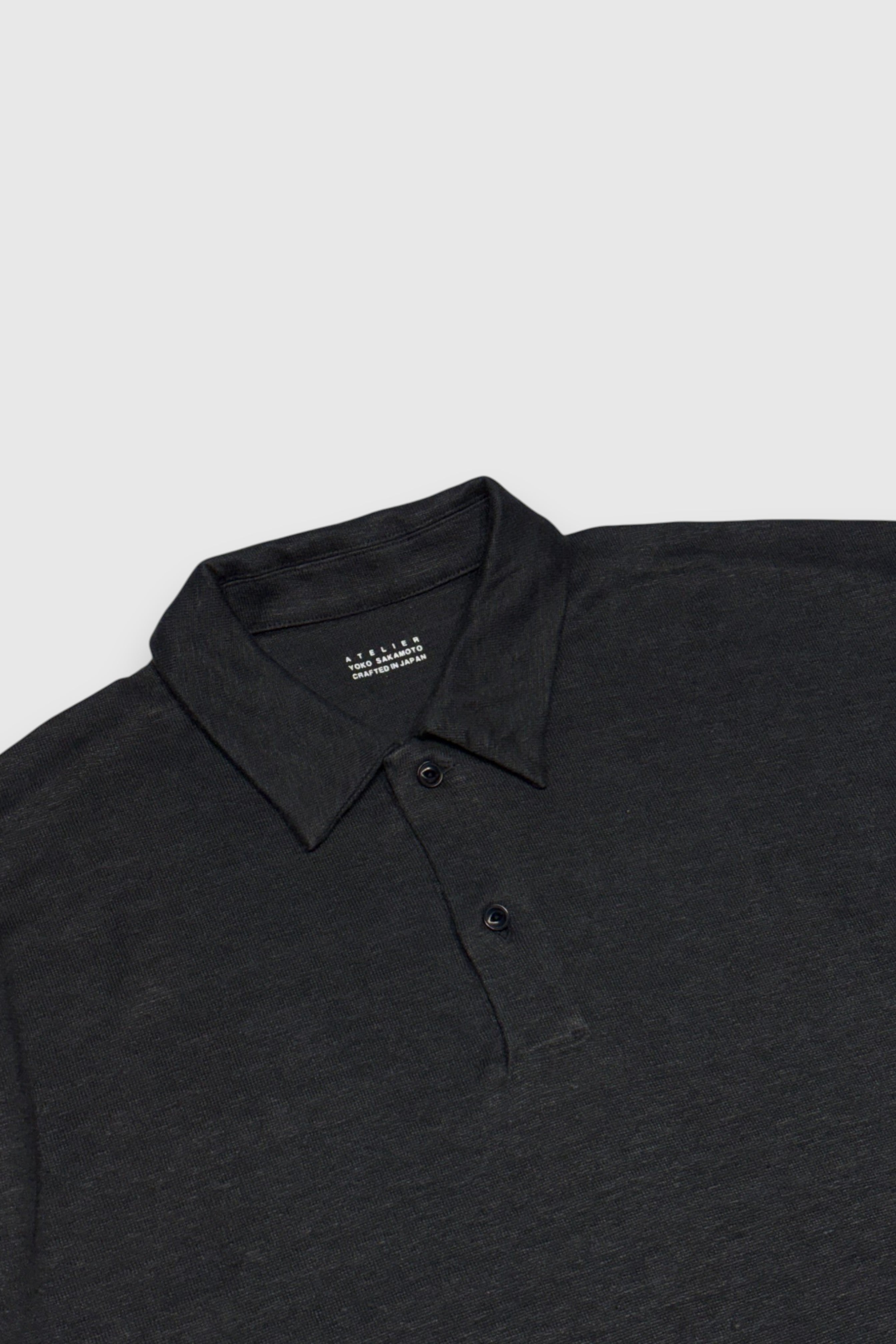 YOKO SAKAMOTO】POLO(BLACK) – NOUNZ